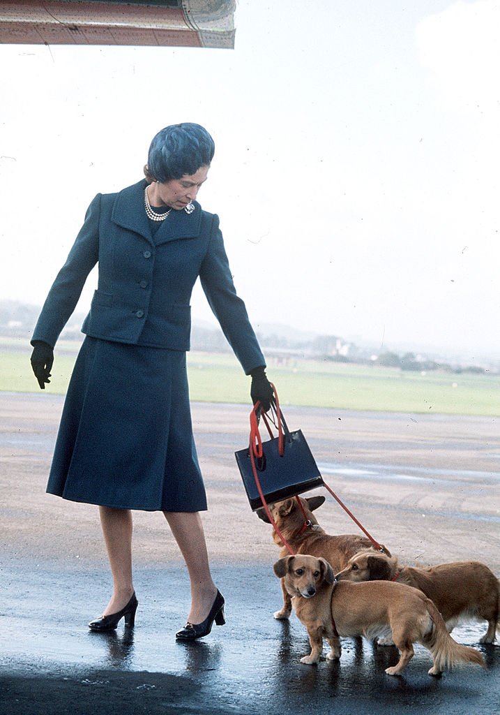 La Reine Elizabeth II pendant que Sa Majesté la Reine Elizabeth II est en vacances à Balmoral en Écosse - 1974 à Aberdeen, Écosse à Balmoral. | Photo : Getty Images