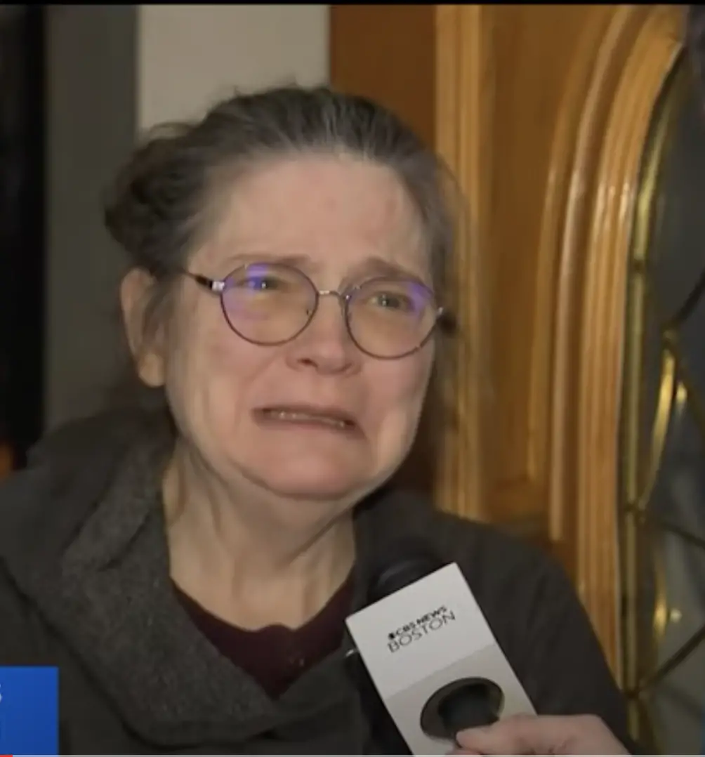Roxanne Doucette sharing her thoughts about being accused of poisoning her husband, as seen in a video dated January 7, 2024 | Source: youtube.com/cbsboston
