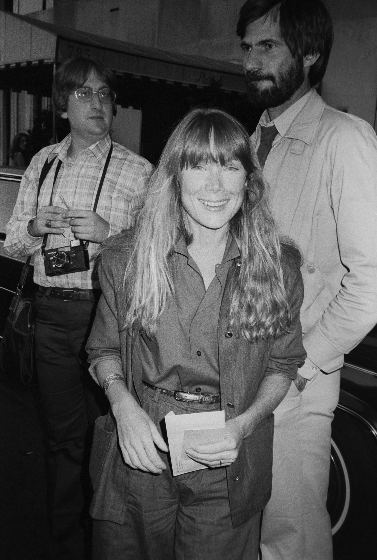 Jack Fisk with Sissy Spacek; circa 1970, in New York | Source: Getty Images