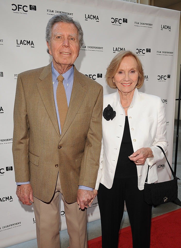 Actress Eva Marie Saint and husband Jeffrey Hayden attend "A Tribute to Norman Jewison" presented by CFC and Film Independent at LACMA on April 17, 2009. | Photo: Getty Images