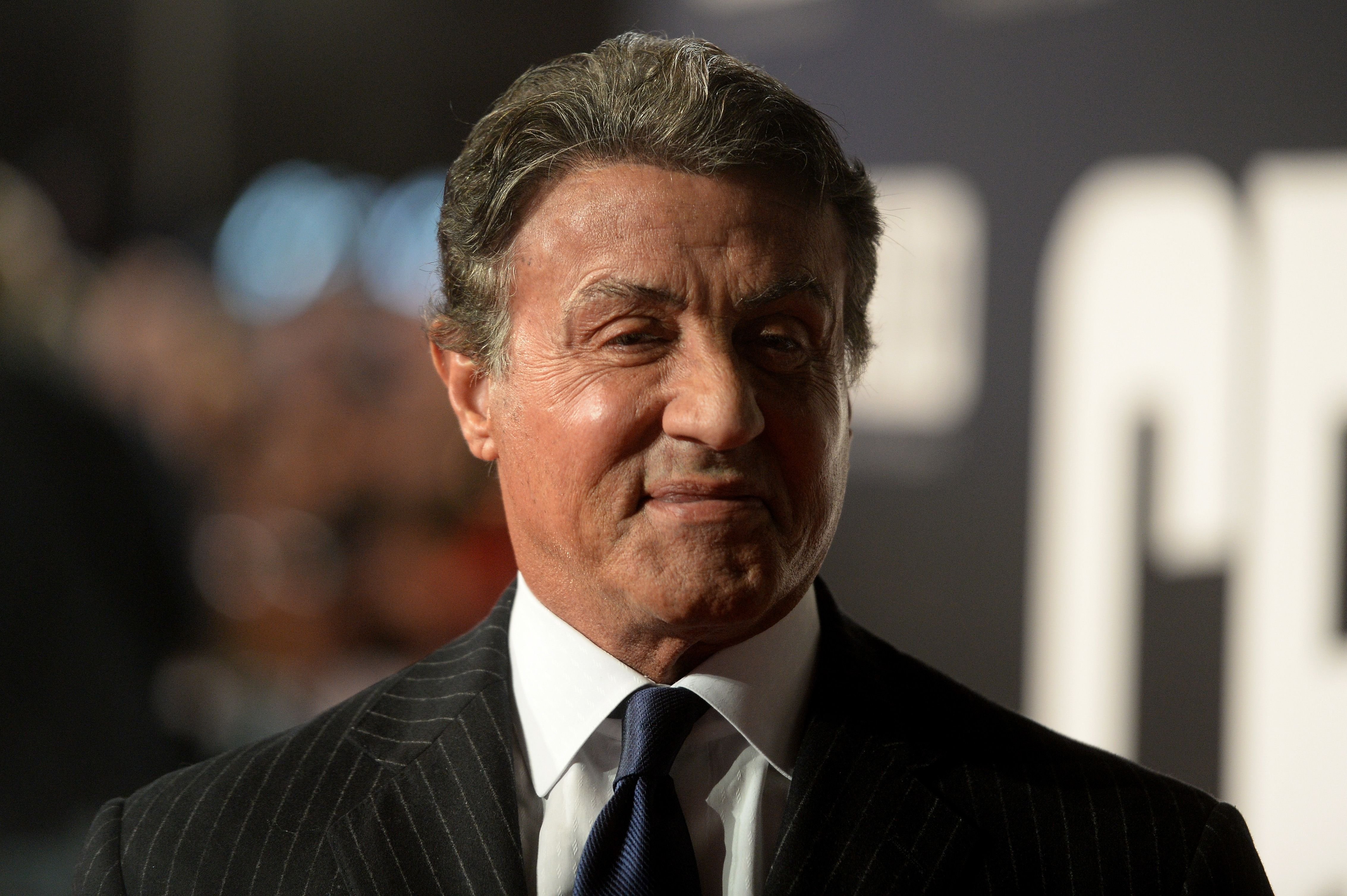 Sylvester Stallone attends the European Premiere of "Creed" at Empire Leicester Square on January 12, 2016 in London, England. | Photo: Getty Images.