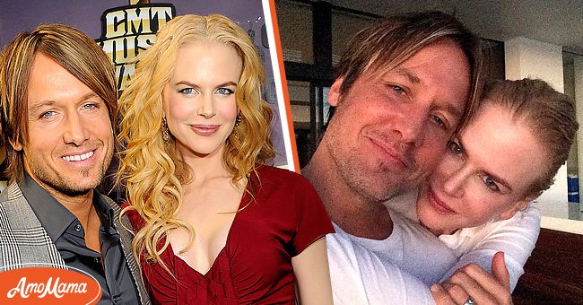 Musician Keith Urban and actress Nicole Kidman attend the 2008 CMT Music Awards at Curb Event Center at Belmont University on April 14, 2008 [left]. Musician Keith Urban and actress Nicole Kidman [right]. | Photo: Getty Images
