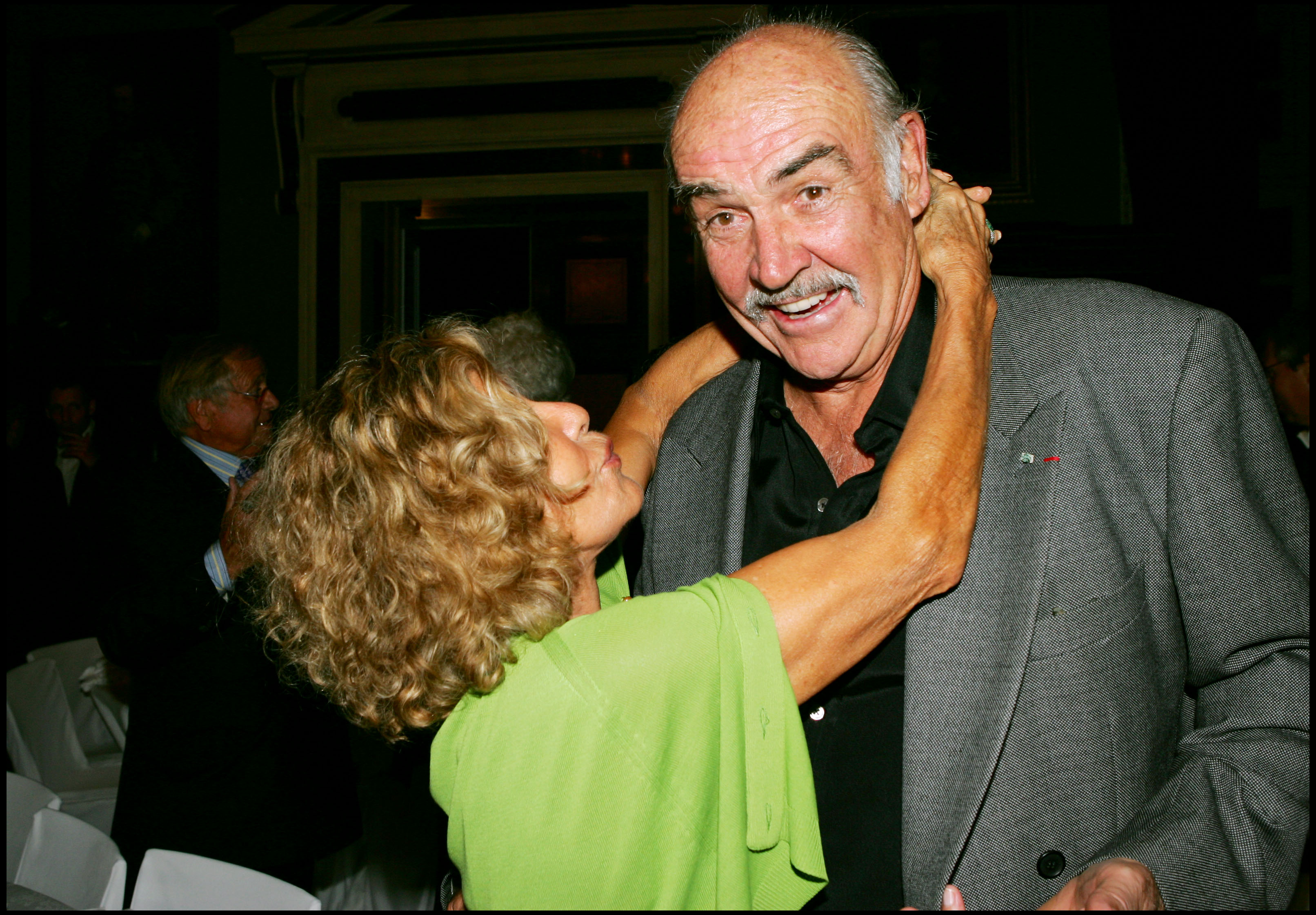 Sean Connery and Micheline Roquebrune at their 30 year anniversary party at Chateau De Groussay on June 1, 2005 | Source: Getty Images
