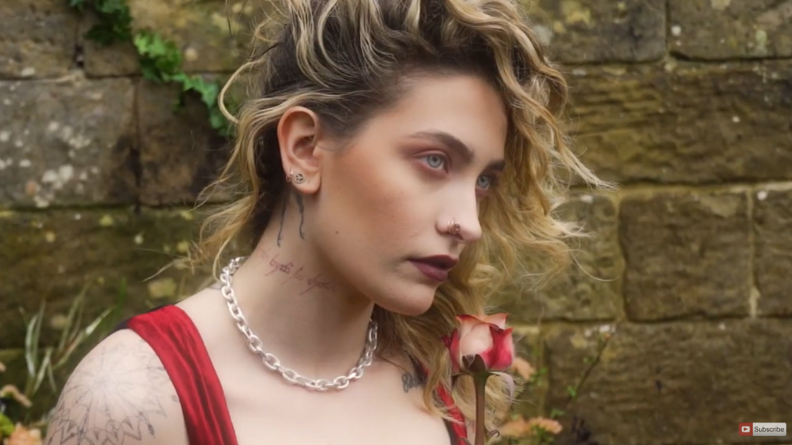 Paris Jackson appears in a KVD campaign video released on September 30, 2022. | Source: YouTube/KVDBEAUTY