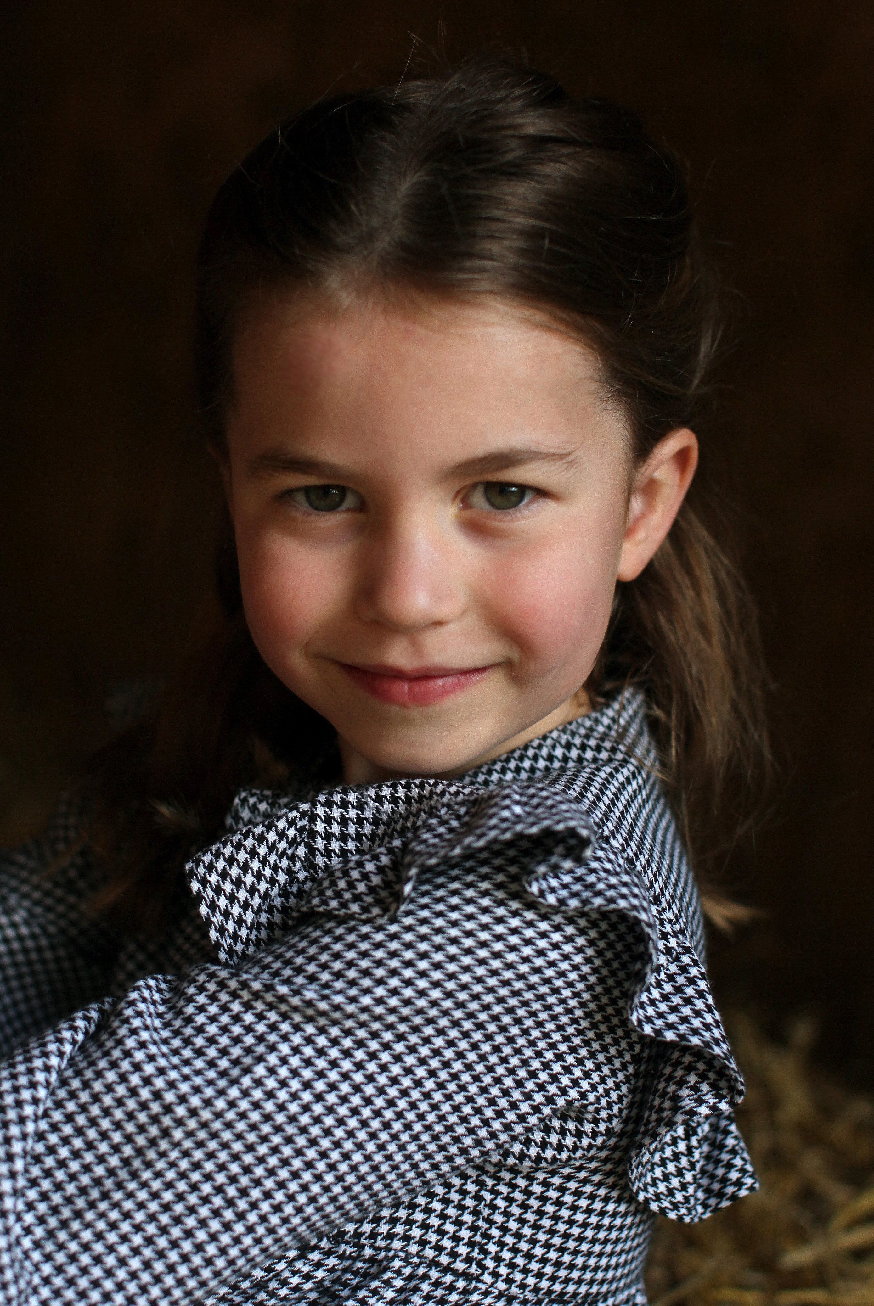 Princess Charlotte poses for her fifth birthday on May 1, 2020 on the Sandringham Estate | Photo: Getty Images