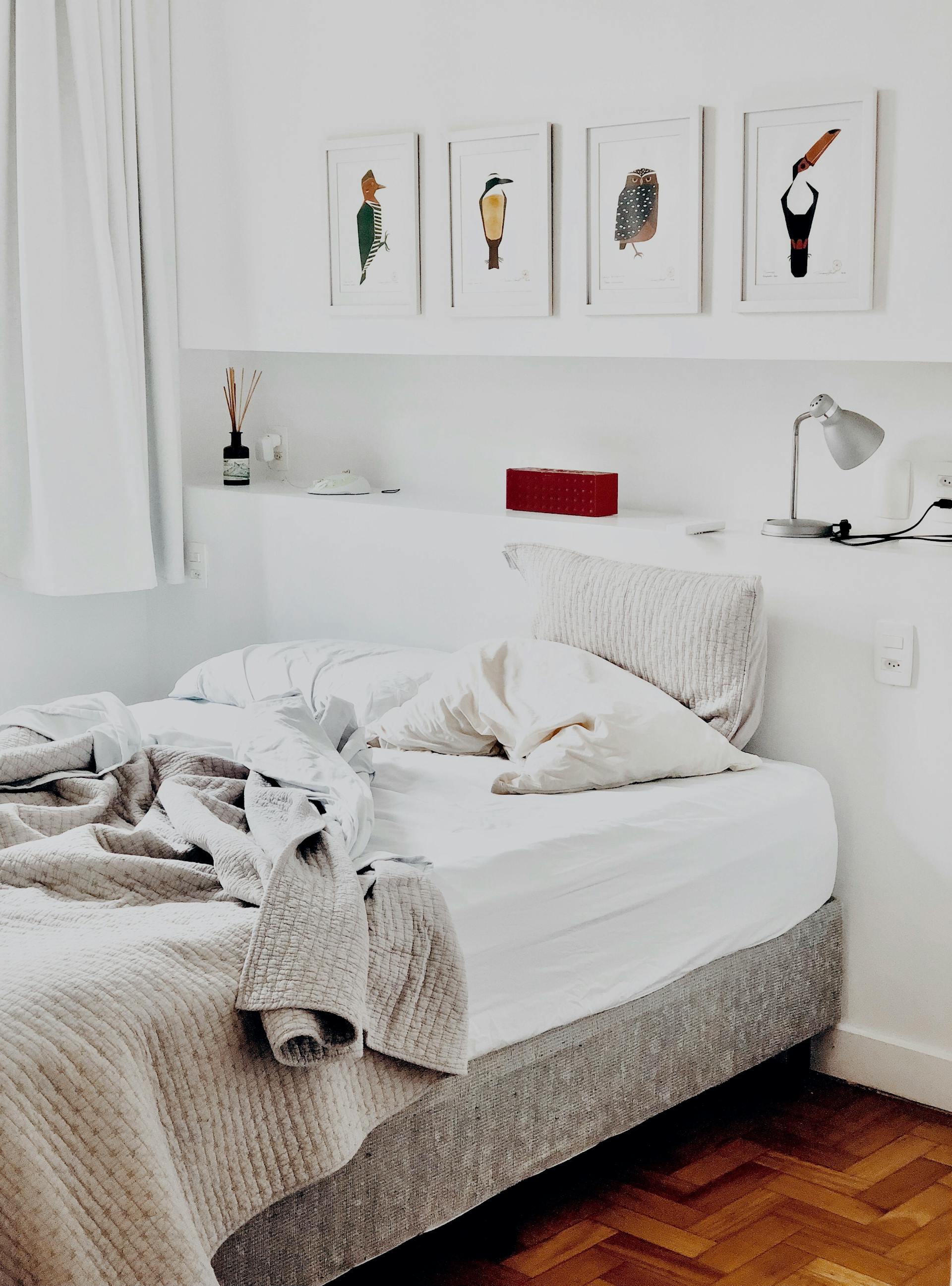 An unmade bed | Source: Pexels