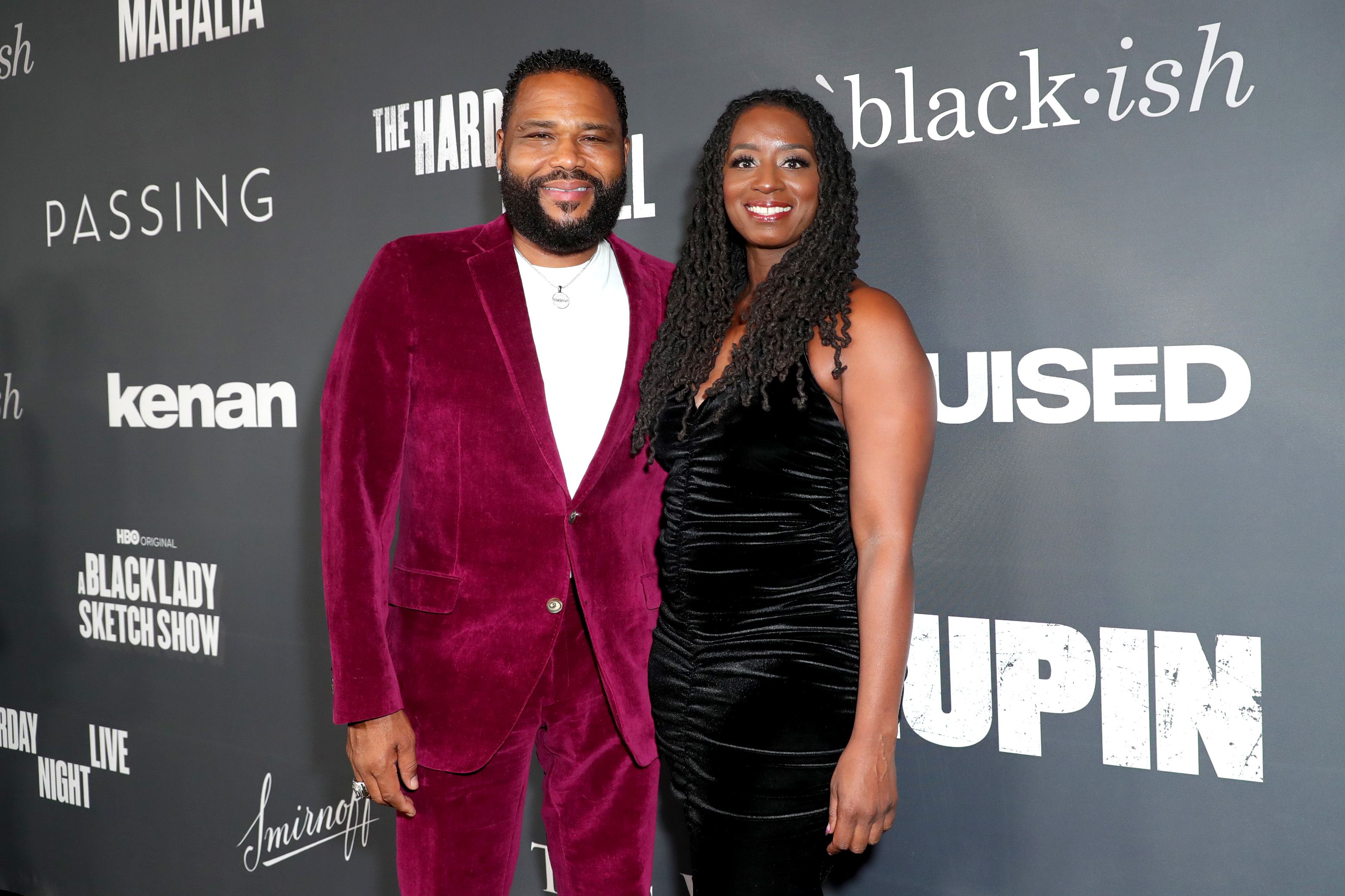 Anthony Anderson and Alvina Stewart attend the Fourth Annual Celebration of Black Cinema & Television in Los Angeles on December 6, 2021. | Source: Getty Images