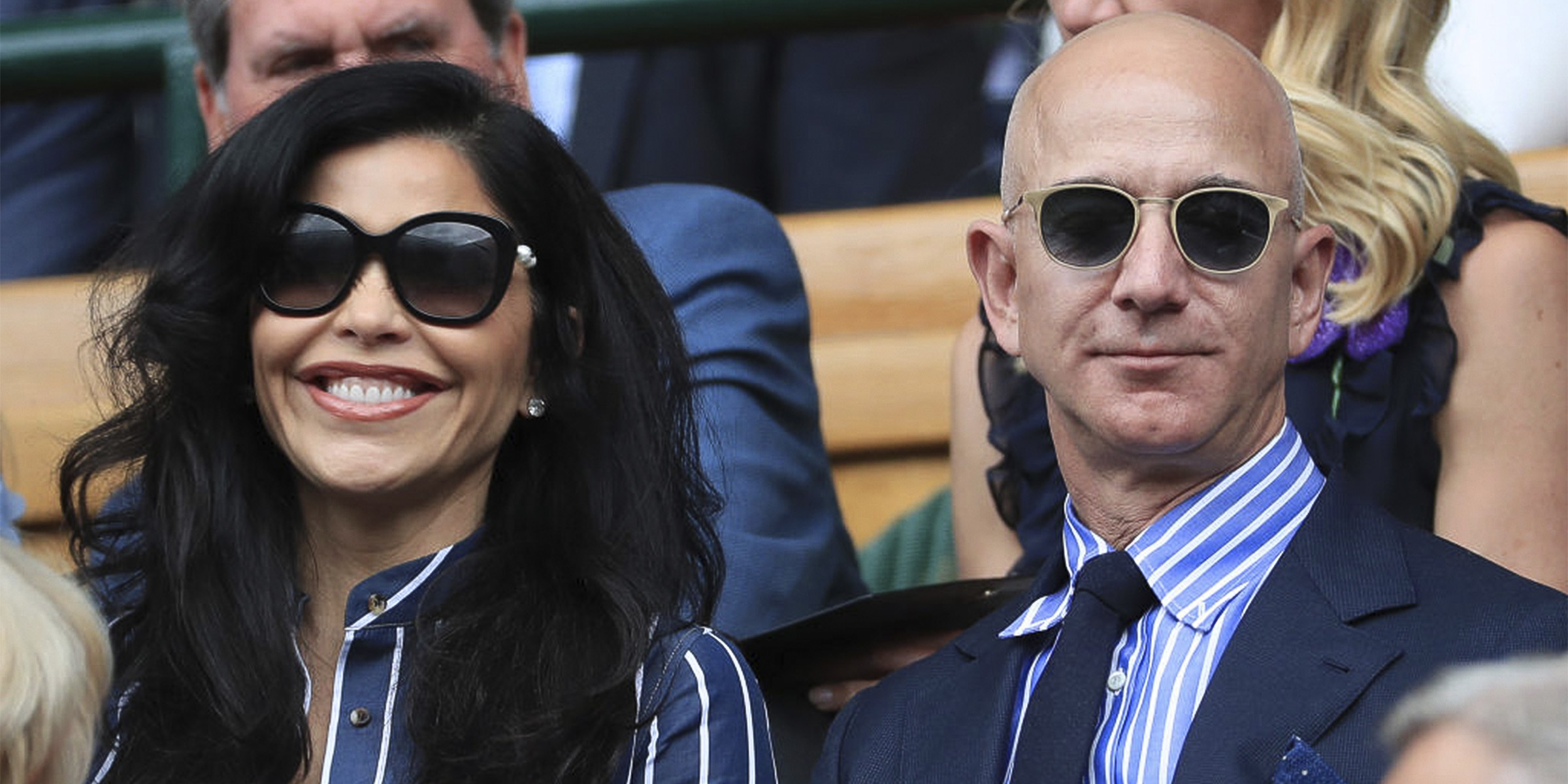 Lauren Sanchez and Jeff Bezos | Source: Getty Images