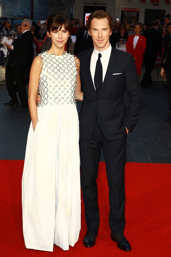 Benedict Cumberbatch and Sophie Hunter. I Image: Getty Images.