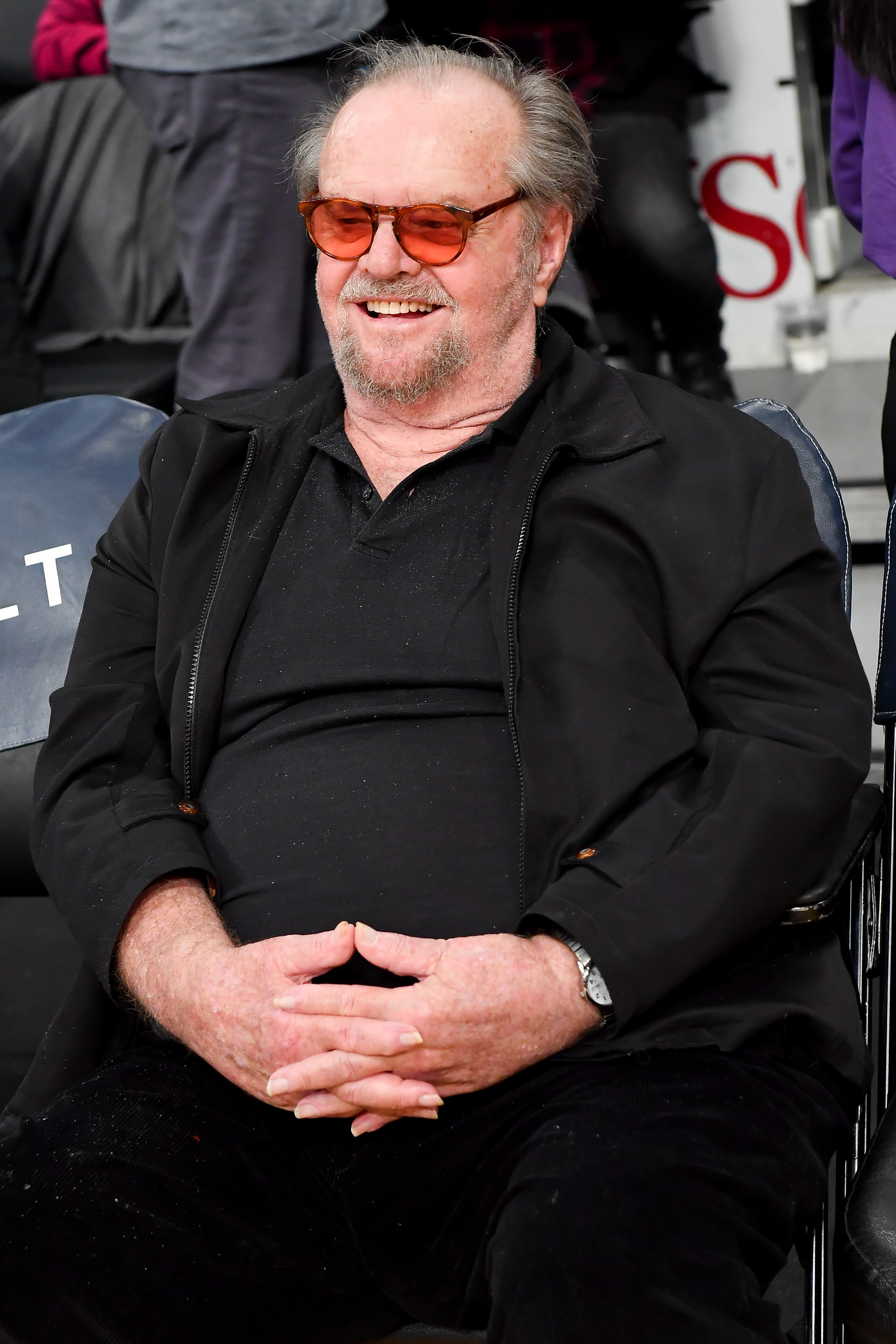 Jack Nicholson attends a basketball game between the Los Angeles Lakers and the New York Knicks at Staples Center on January 7, 2020 in California | Source: Getty Images