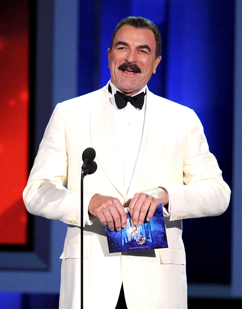 Tom Selleck speaks onstage at the 62nd Annual Primetime Emmy Awards held at the Nokia Theatre in Los Angeles, California, on August 29, 2010. | Source: Getty Images