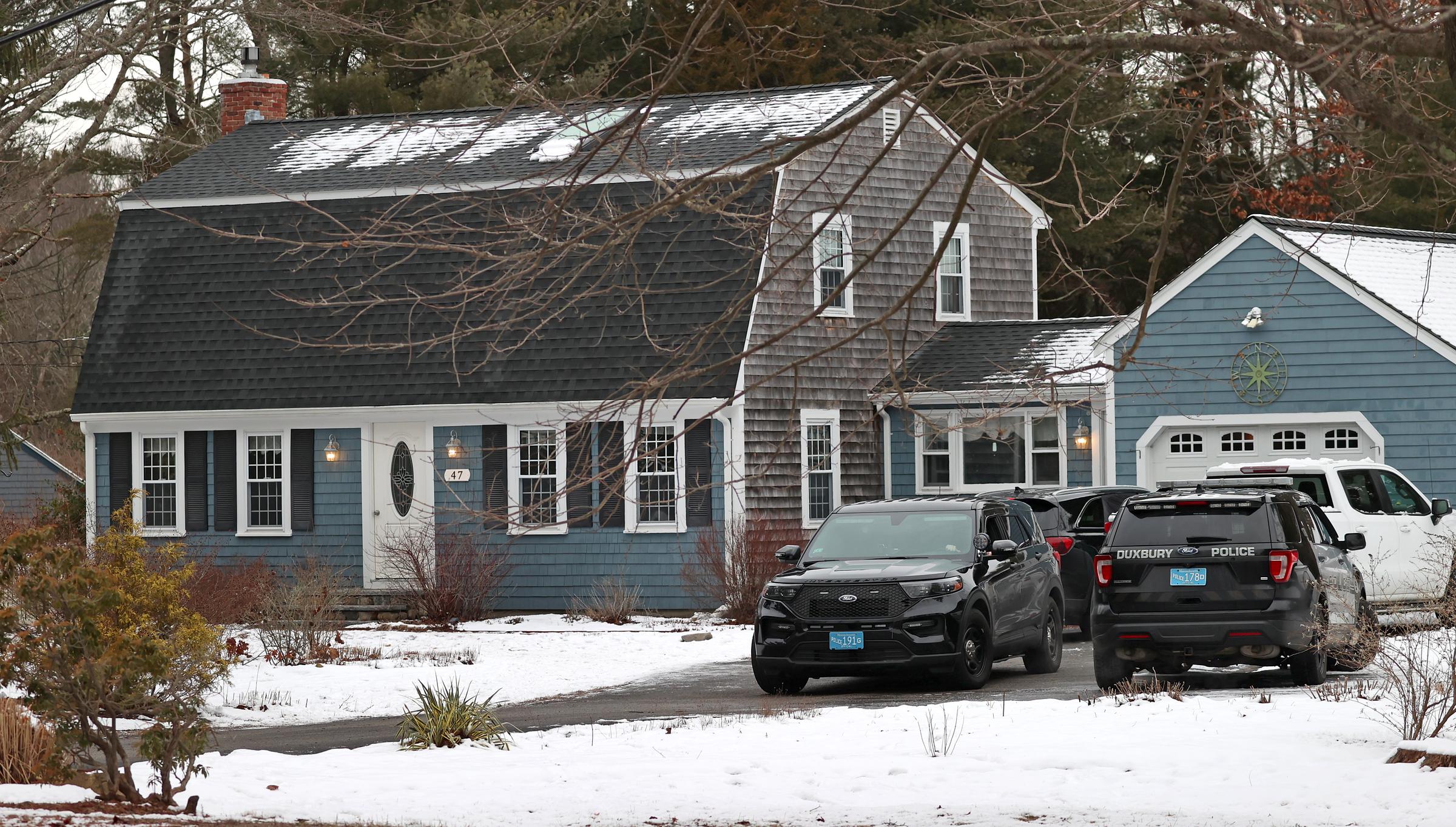 In January 2023, a man by the name Patrick Clancy called Duxbury police and fire to this home, reporting that his wife had jumped out of a window at the residence. Police discovered the bodies of two deceased children in the house. | Source: Getty Images