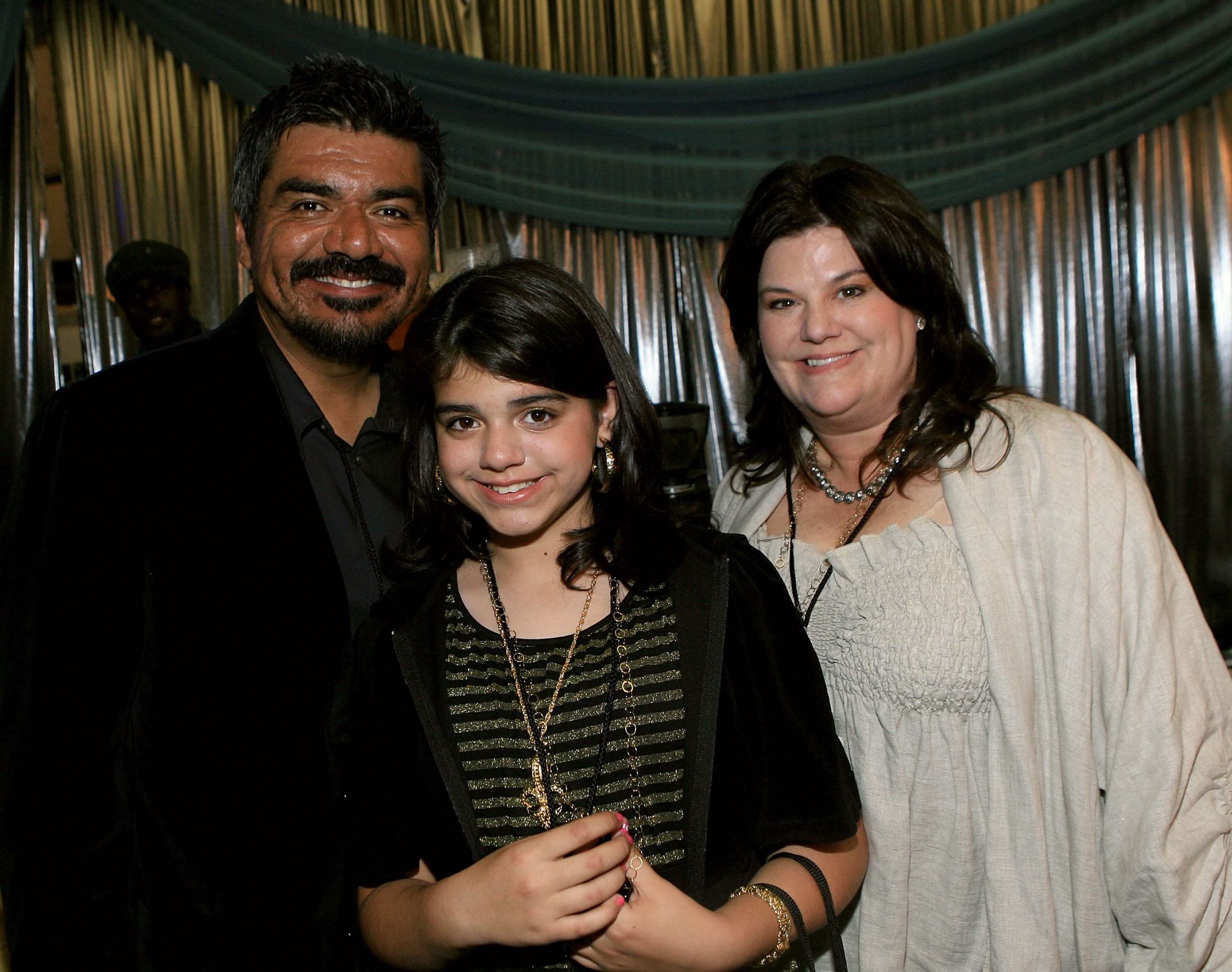 George Lopez, Mayan Lopez, and Ann Serrano during the 20th annual Kid's Choice Awards at Pauley Pavilion on March 31, 2007 in Los Angeles, California. | Source: Getty Images