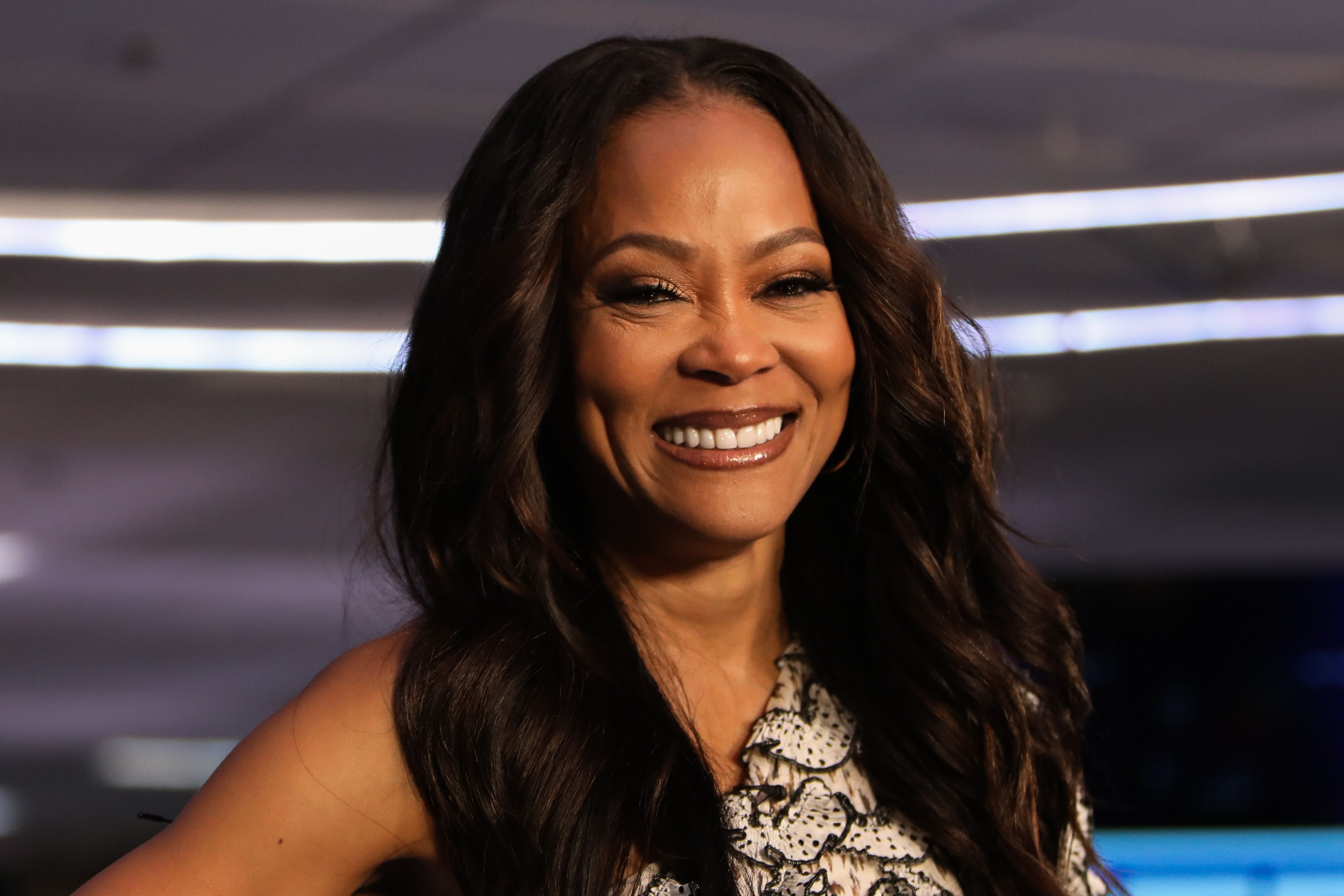 A portrait of Robin Givens attending a public event | Source: Getty Images/GlobalImagesUkraine