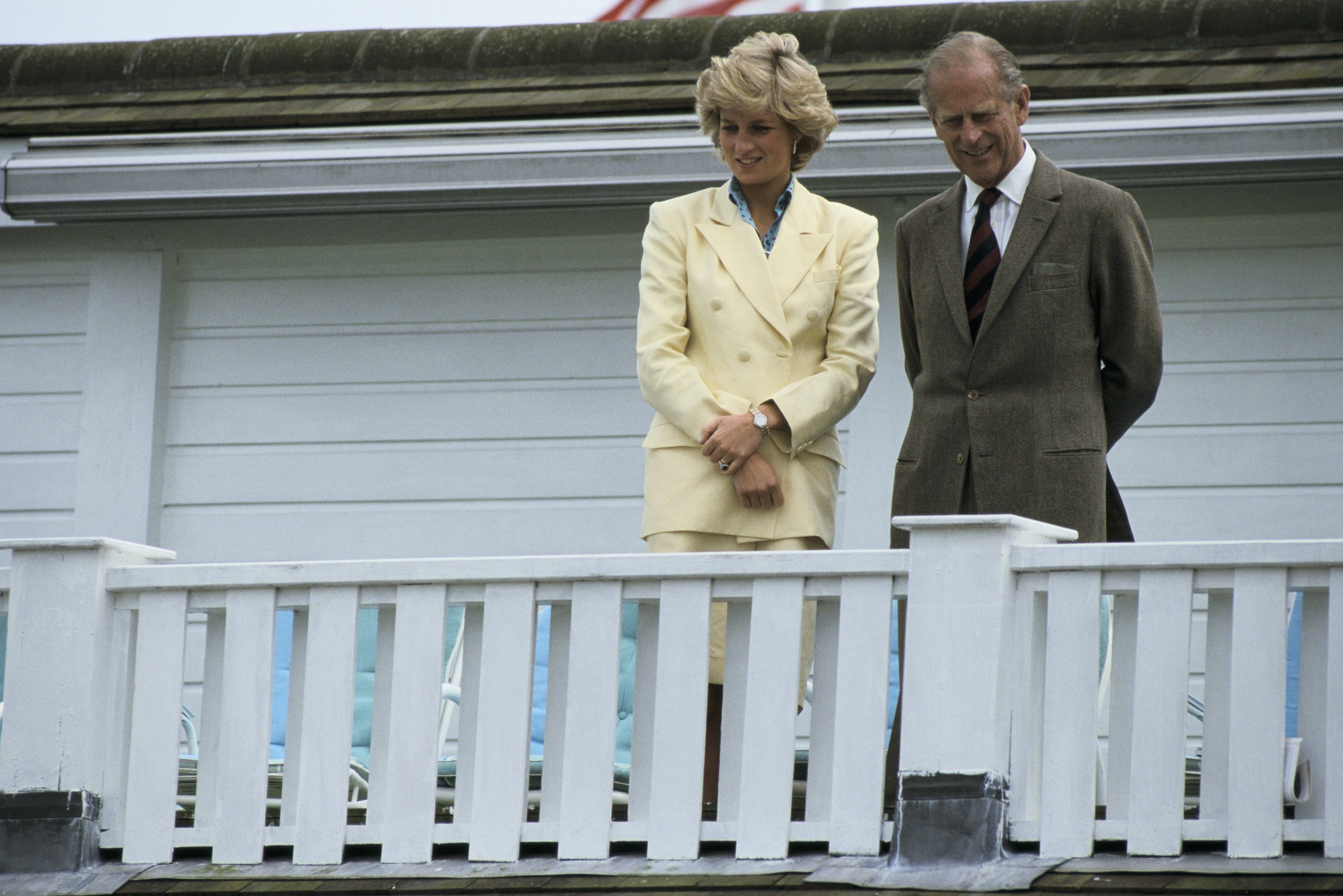 Princess Diana and Prince Philip in Windsor, United Kingdom on July 26,1987 | Photo: Getty Images