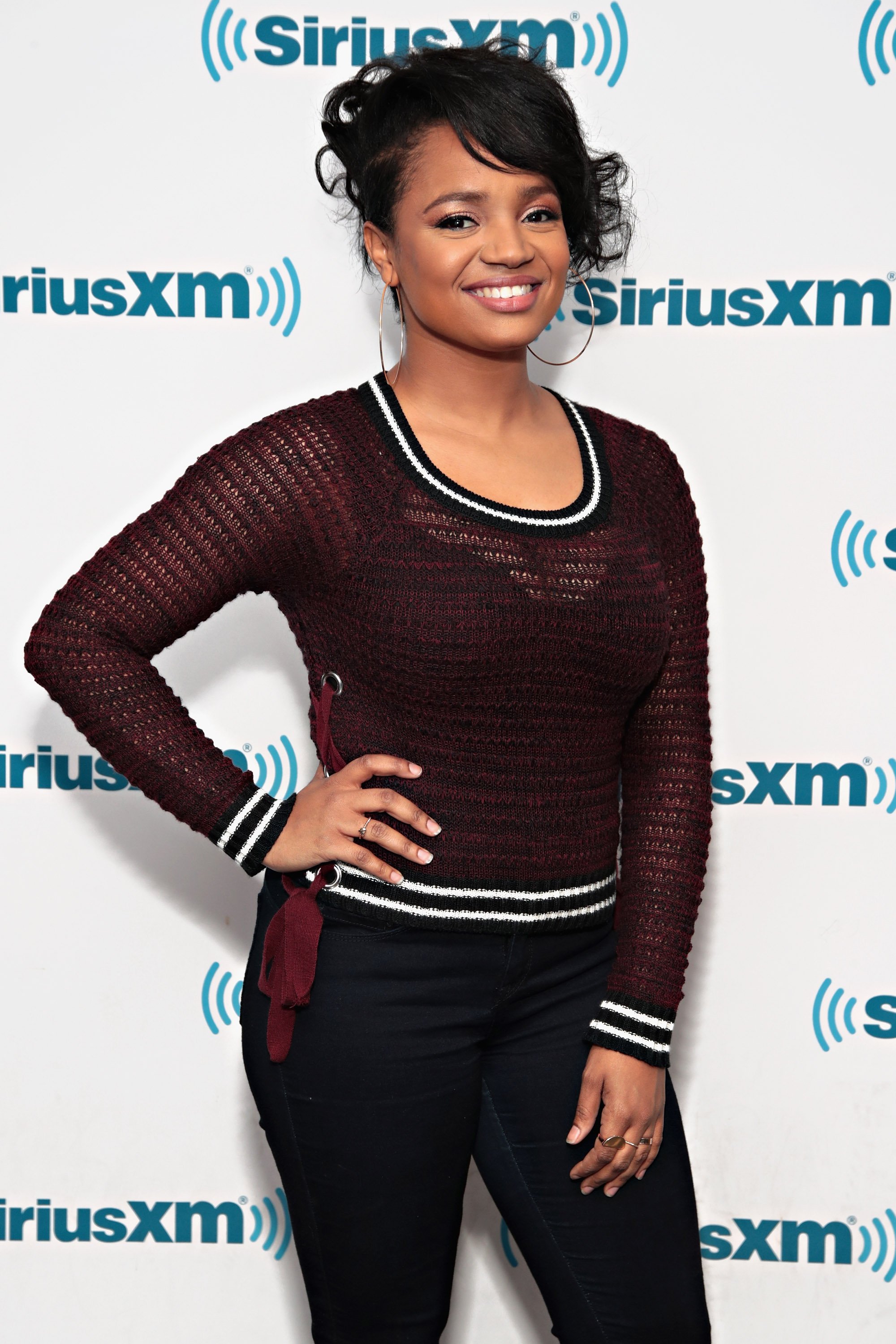 Kyla Pratt visits the SiriusXM Studios in New York City on April 27, 2018 | Photo: Getty Images