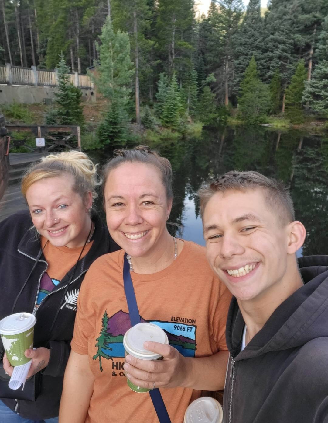 Amanda Manion, Glenn Beeman III, and friend in a photo shared on January 28, 2026 | Source: Facebook/Amanda Manion