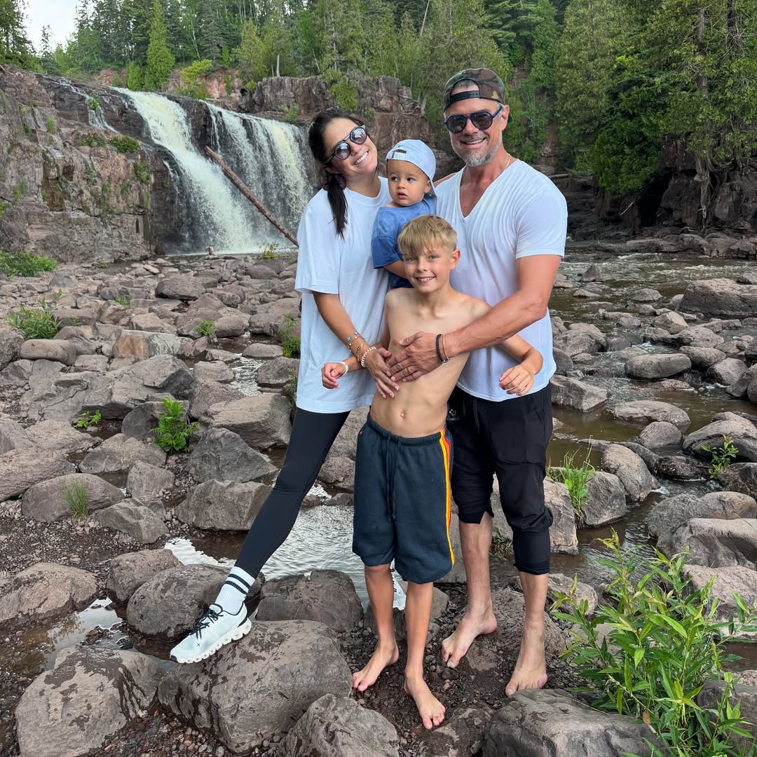 Josh Duhamel with his family, including his and Fergie's son, from a post dated July 1, 2025. | Source: Instagram/joshduhamel