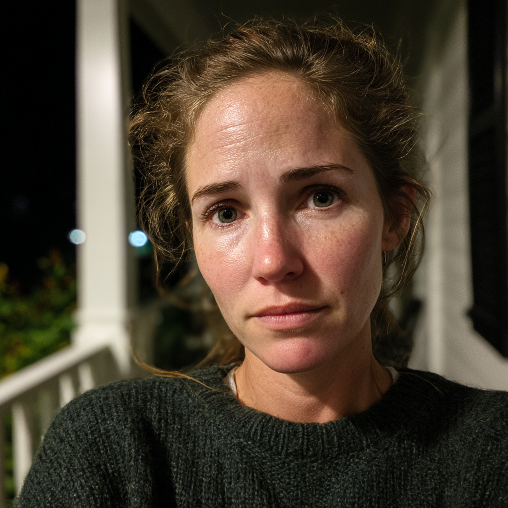 A close-up of an emotional woman | Source: Midjourney