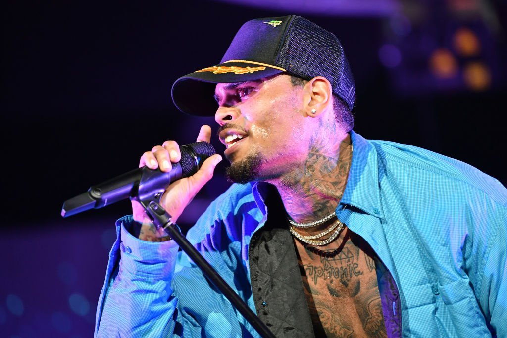 Chris Brown at 2018 BET Experience Staples Center Concert in LA on June 22, 2018. | Source: Getty Images