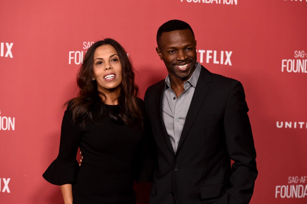 Aonika Laurent Thomas and Sean Patrick Thomas at the SAG-AFTRA Foundation Patron of the Artists Awards 2017 on November 9, 2017  | Photo: Getty Images