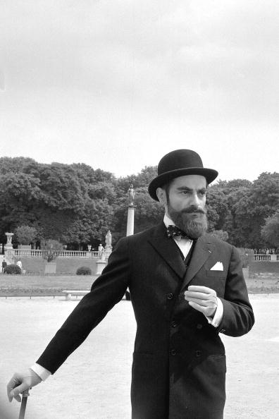 Charles Denner playing Landru in the film by Claude Chabrol. France. 1962. | Photo : Getty Images