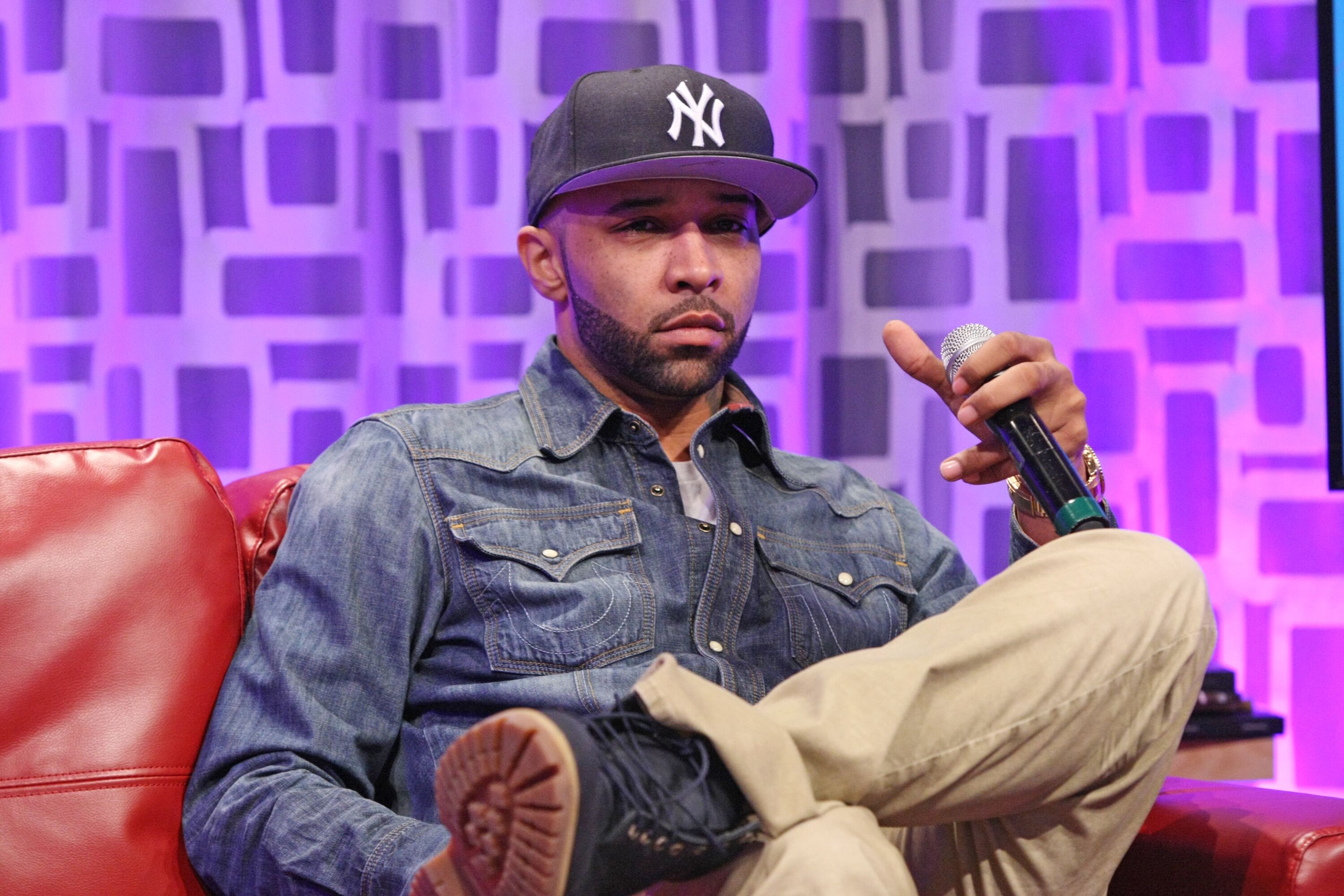 Joe Budden at one of his speaking engagements | Source: Getty Images/GlobalImagesUkraine