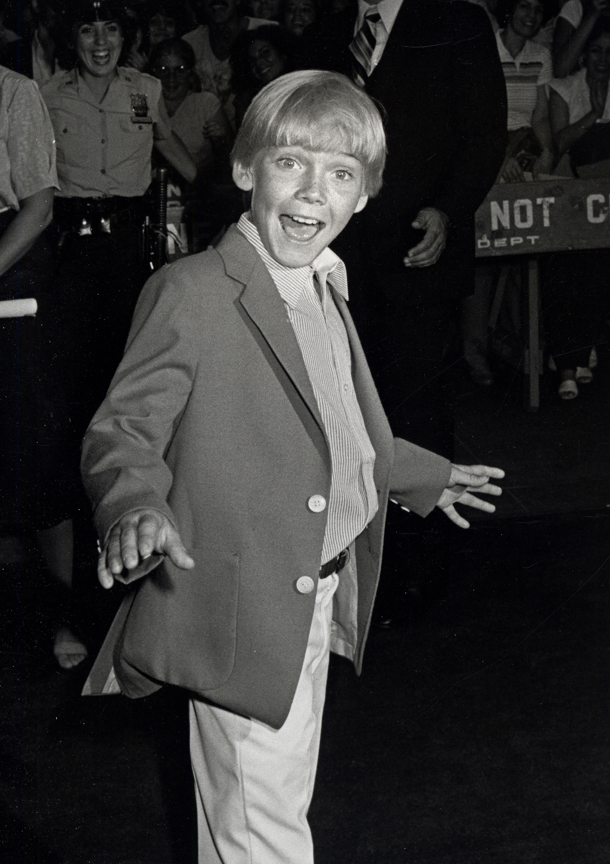 The young actor at the premiere of "The Champ" on July 16, 1981, in New York. | Source: Getty Images