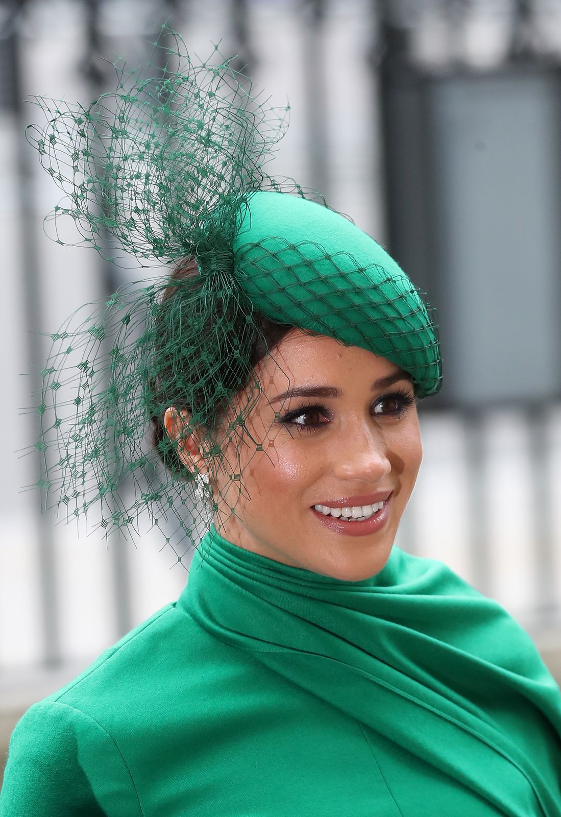  Meghan meets children as she attends the Commonwealth Day Service 2020 on March 09, 2020 | Getty Images