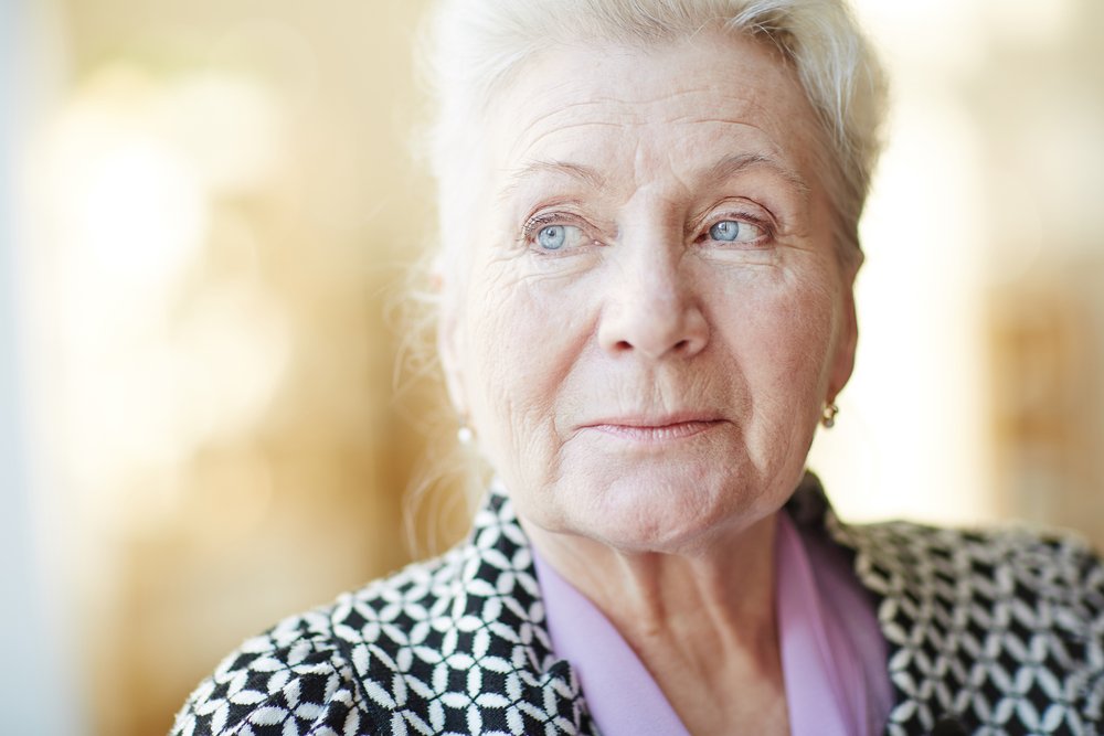 A portrait of a senior woman. | Photo: Shutterstock