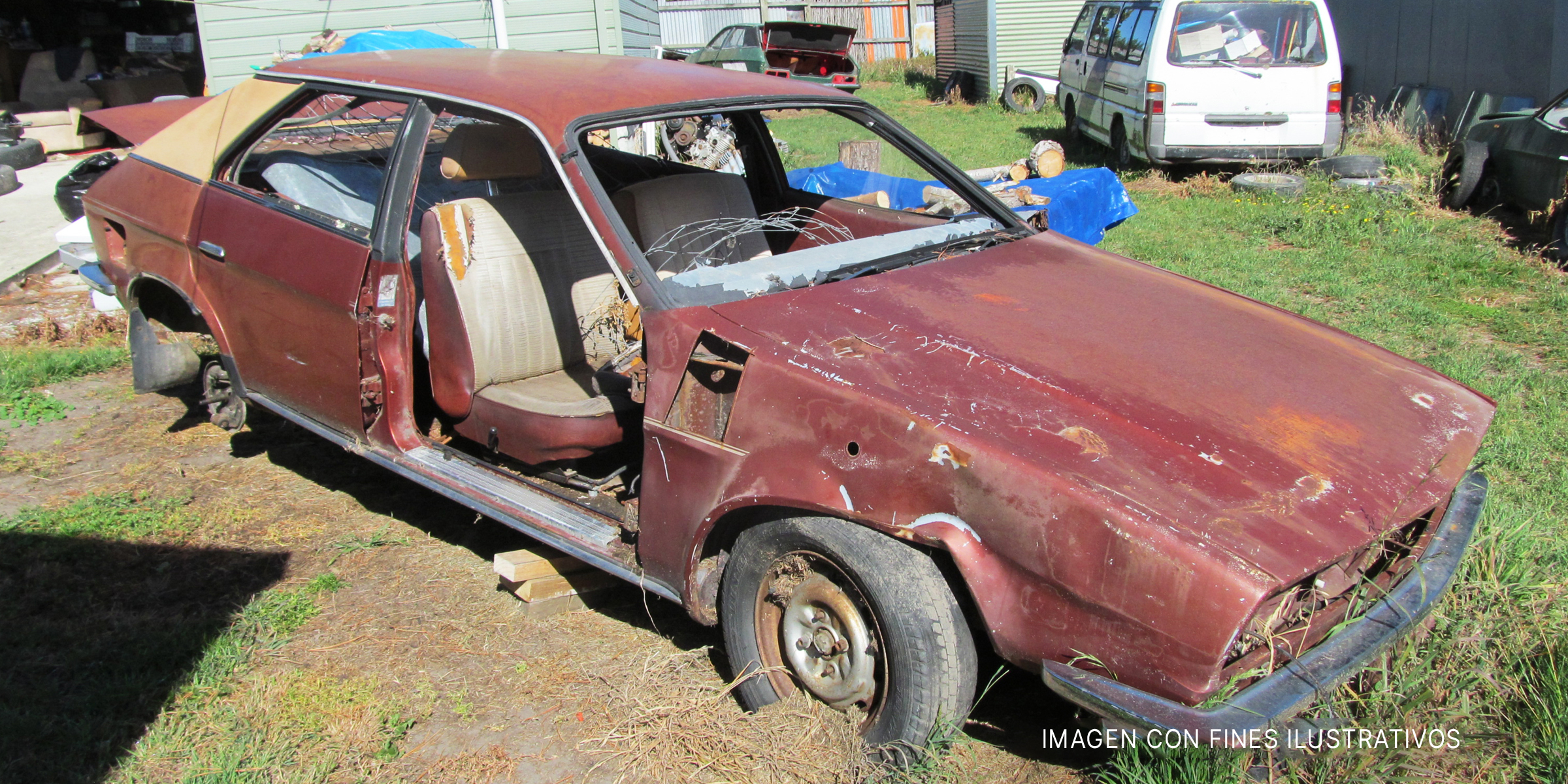 Coche viejo y deteriorado | Foto: Flickr.com/NZ Car Freak (CC BY 2.0)