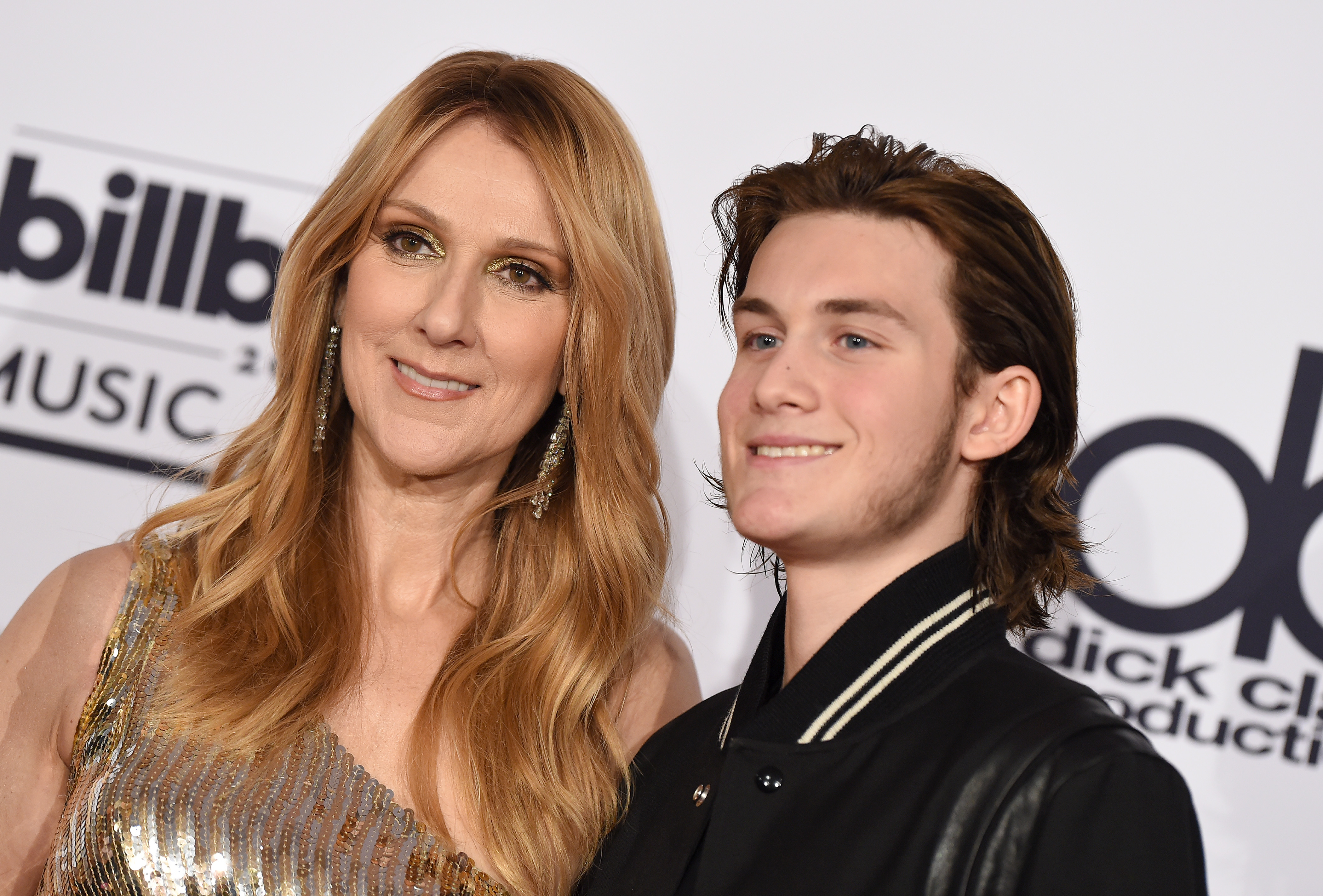 Celine Dion and Rene-Charles Angelil on May 22, 2016 in Las Vegas, Nevada | Source: Getty Images