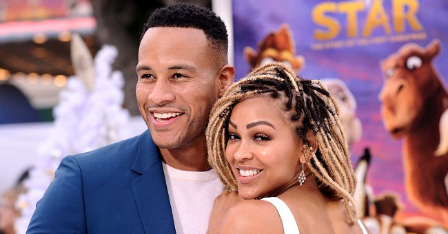 Producer DeVon Franklin and actress Meagan Good attend the premiere of "The Star" at Regency Village Theatre on November 12, 2017 in Westwood, California. | Photo: Getty Images
