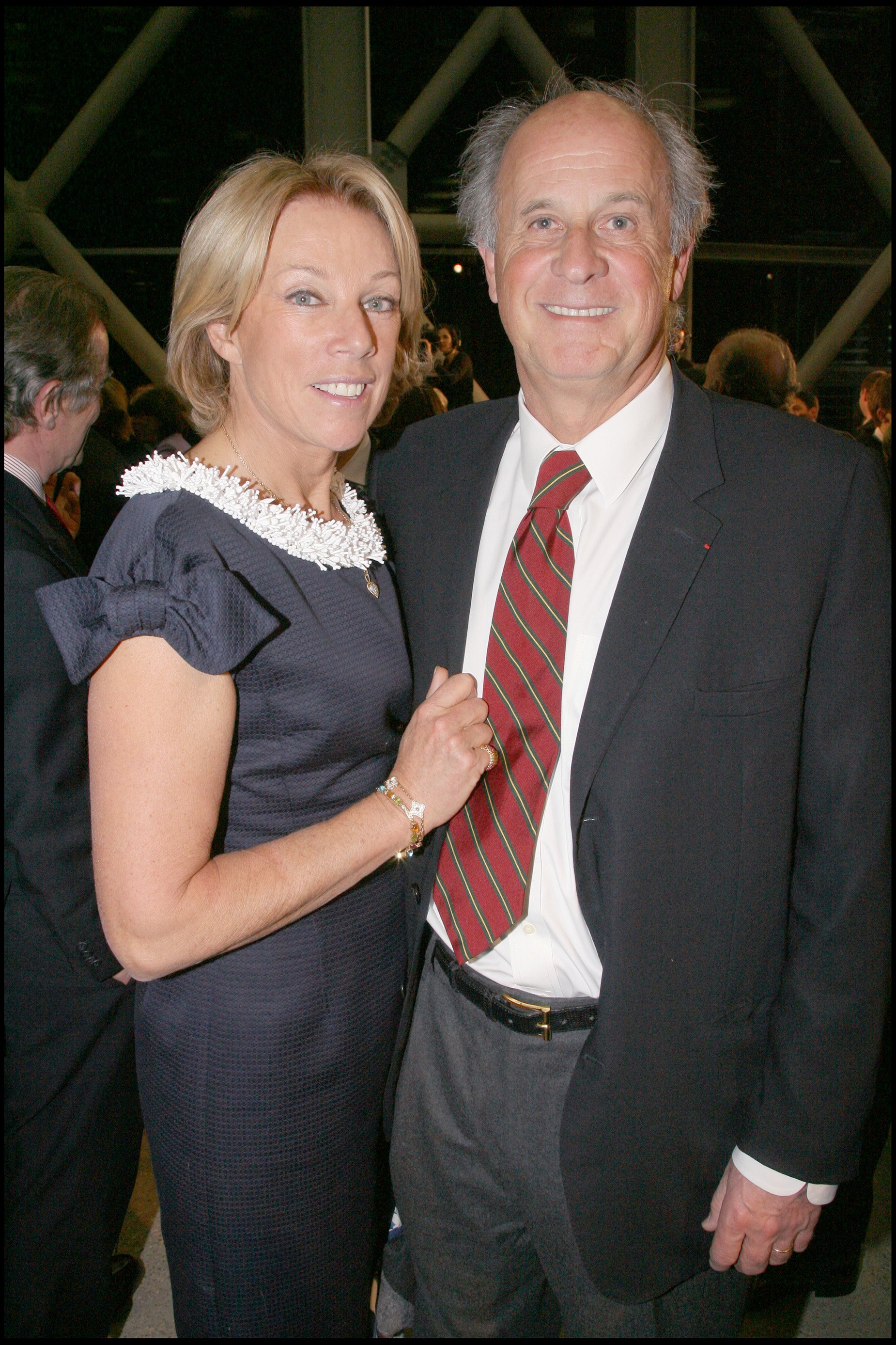 Anne Dewavrin and Patrice De Maistre posing for a picture | Source: Getty Images 