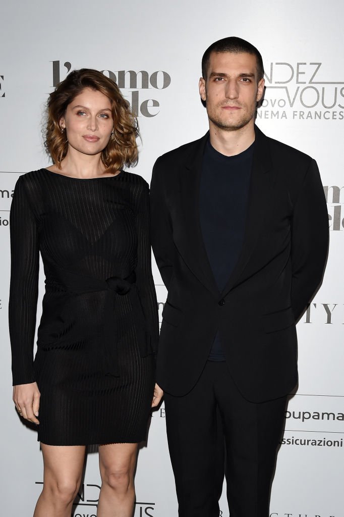 Laetitia Casta et Louis Garrel en avril 2019 à Milan. Photo : Getty Images