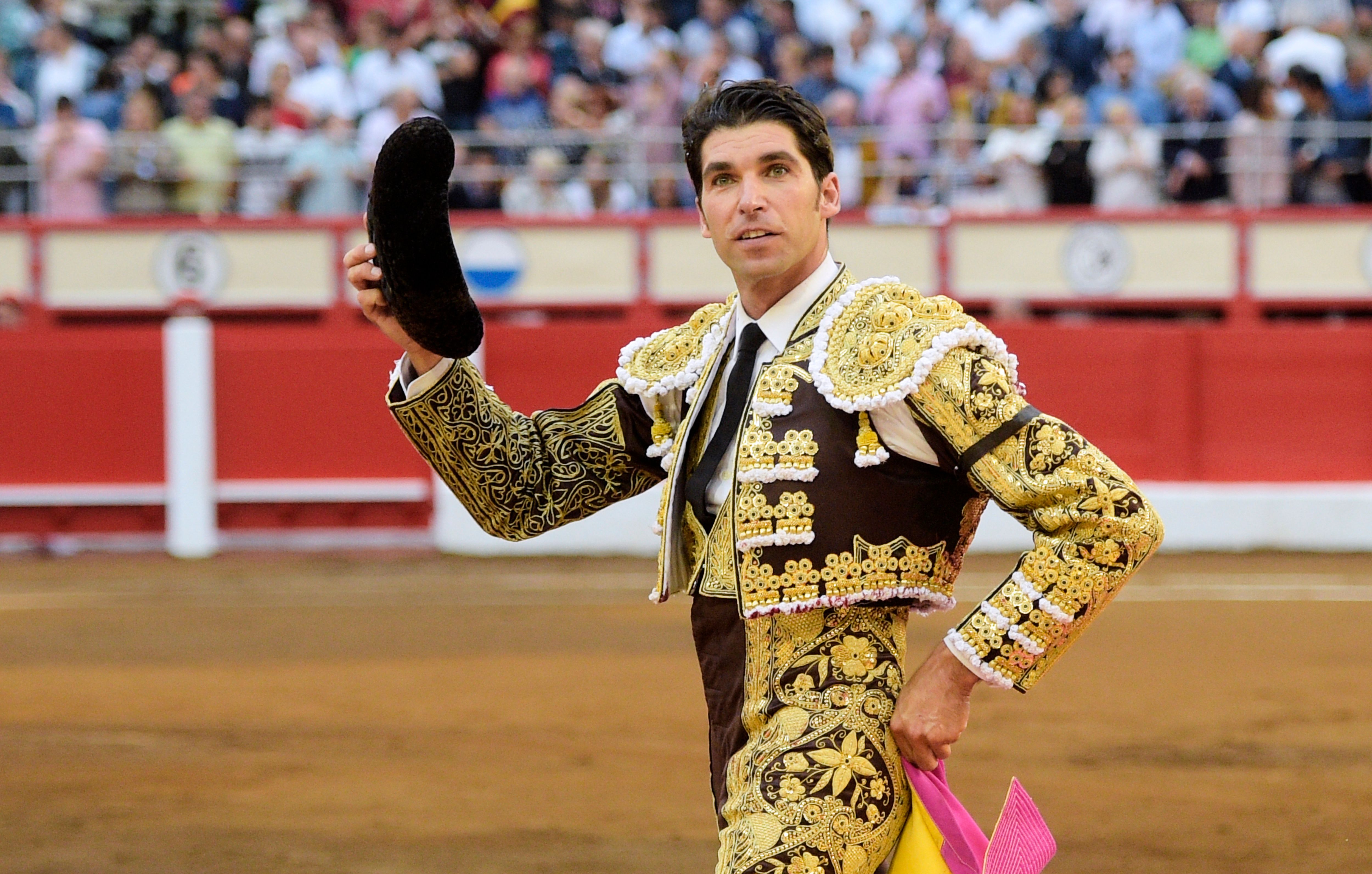Cayetano Rivera en la Feria Santiago en Coso de Cuatro Caminos el 26 de julio de 2019 en Santander, España. |Foto: Getty Images Cayetano Rivera en la Feria Santiago en Coso de Cuatro Caminos el 26 de julio de 2019 en Santander, España. |Foto: Getty Images