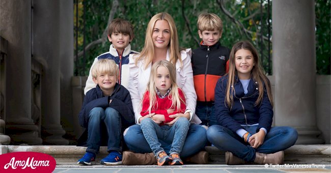 Vanessa Trump shares her first Christmas family photo without her ex husband Donald Trump Jr.