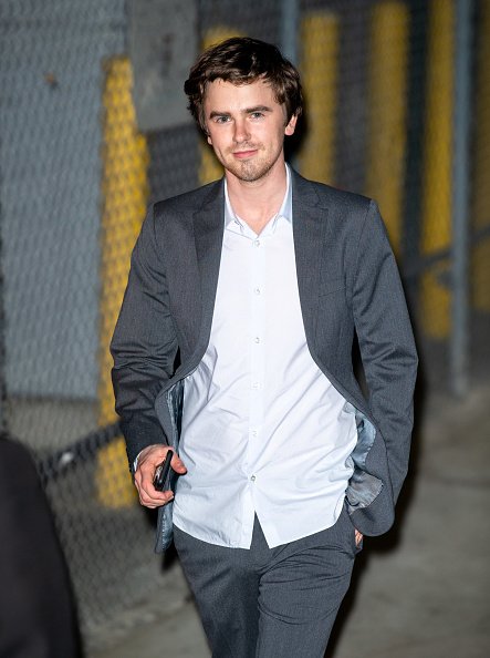 Freddie Highmore at "Jimmy Kimmel Live" on March 02, 2020 in Los Angeles, California. | Photo: Getty Images