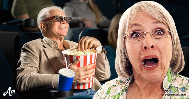 Bauer nimmt seinen Hahn mit ins Kino