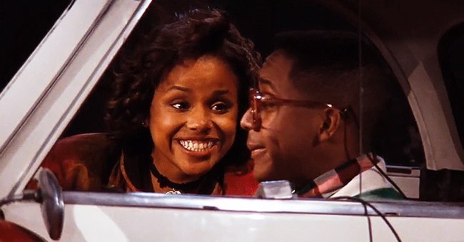 Late actress Michelle Thomas and Jaleel White on the set of "Family Matters" | Photo: Getty Images