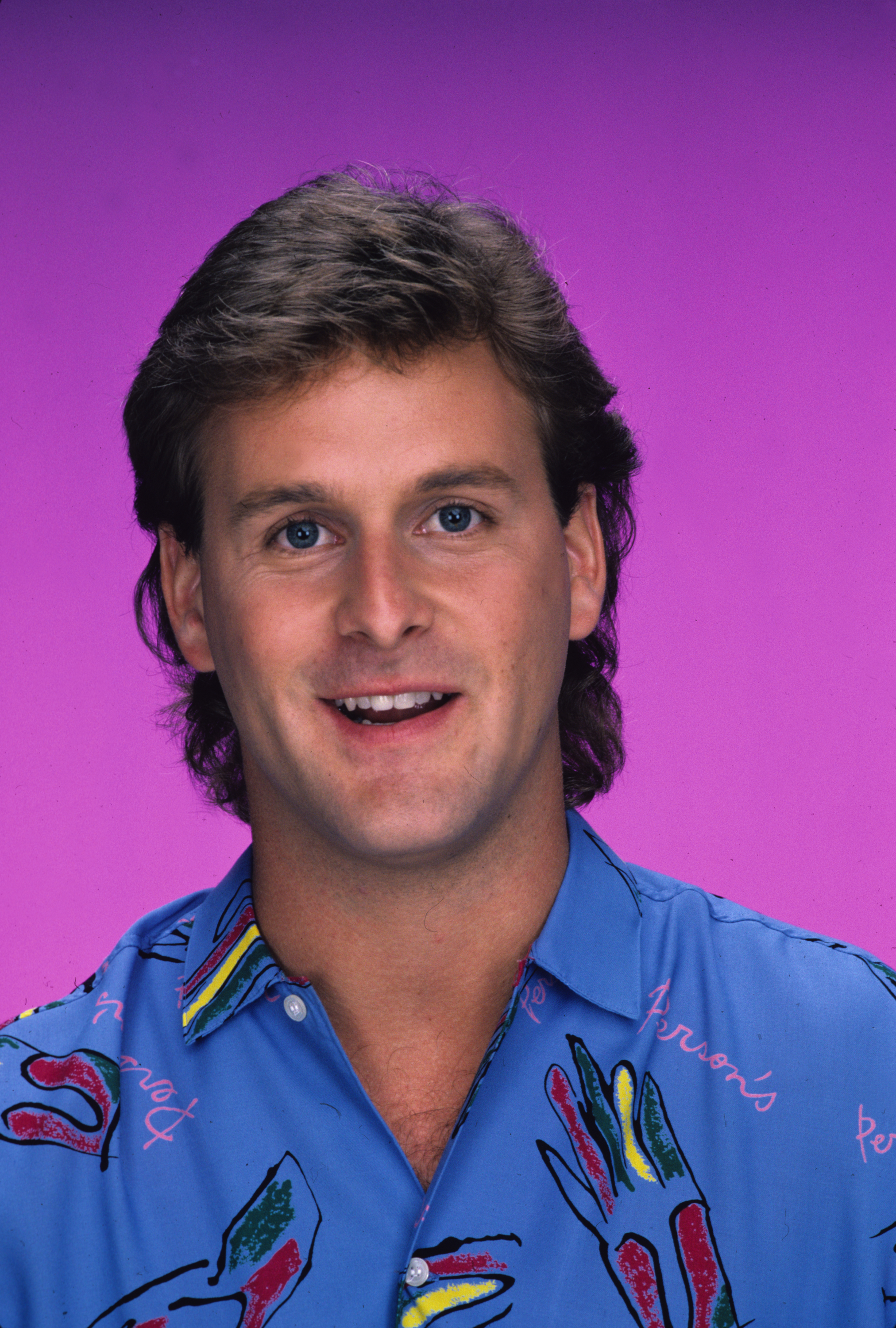 Dave Coulier on the set of "Full House," 1987 | Source: Getty Images