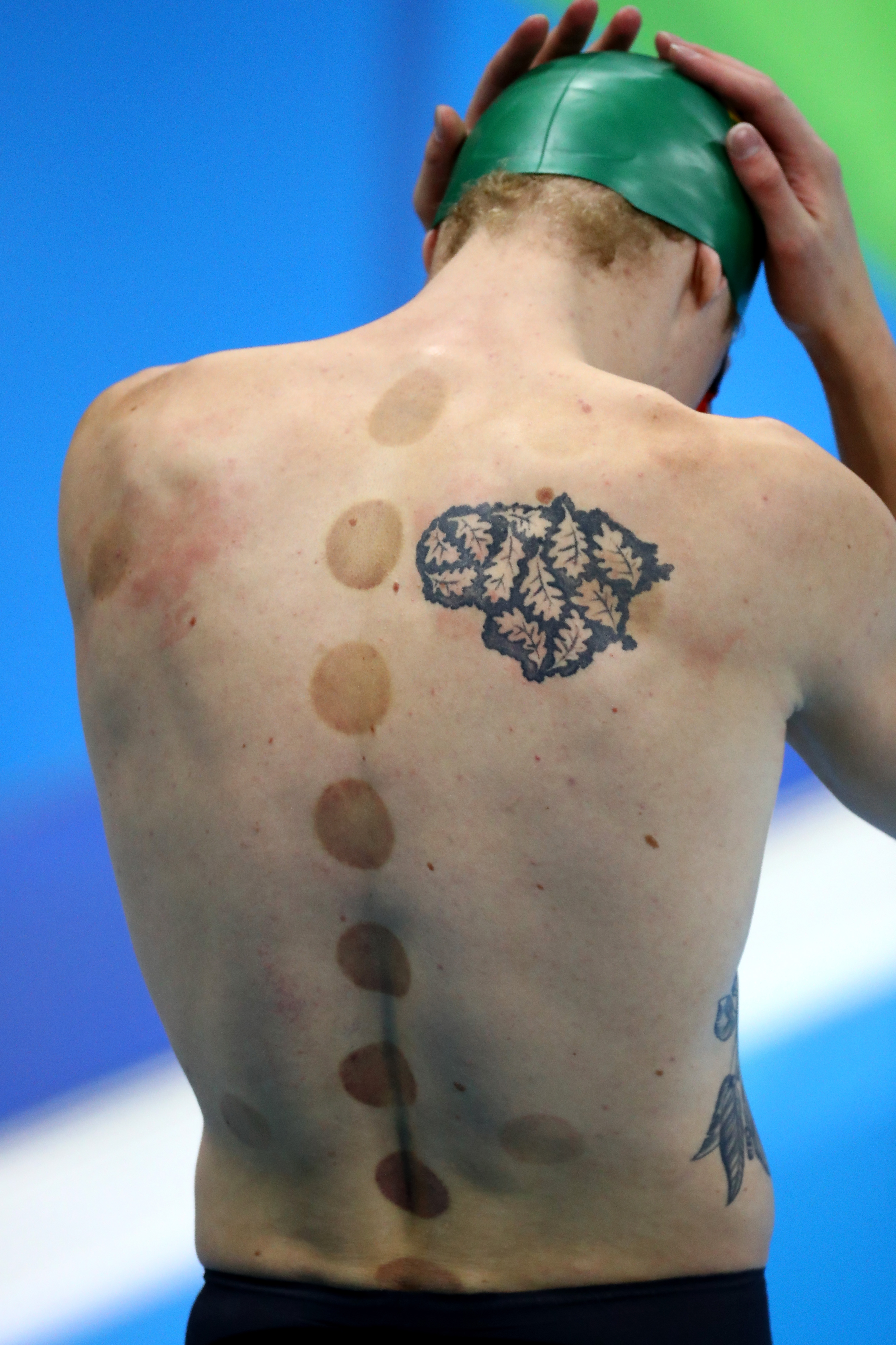 Simonas Bilis prepares in the Mens 50m Freestyle Final at the Rio 2016 Olympic Games in Rio de Janeiro, Brazil, on August 12, 2016. | Source: Getty Images