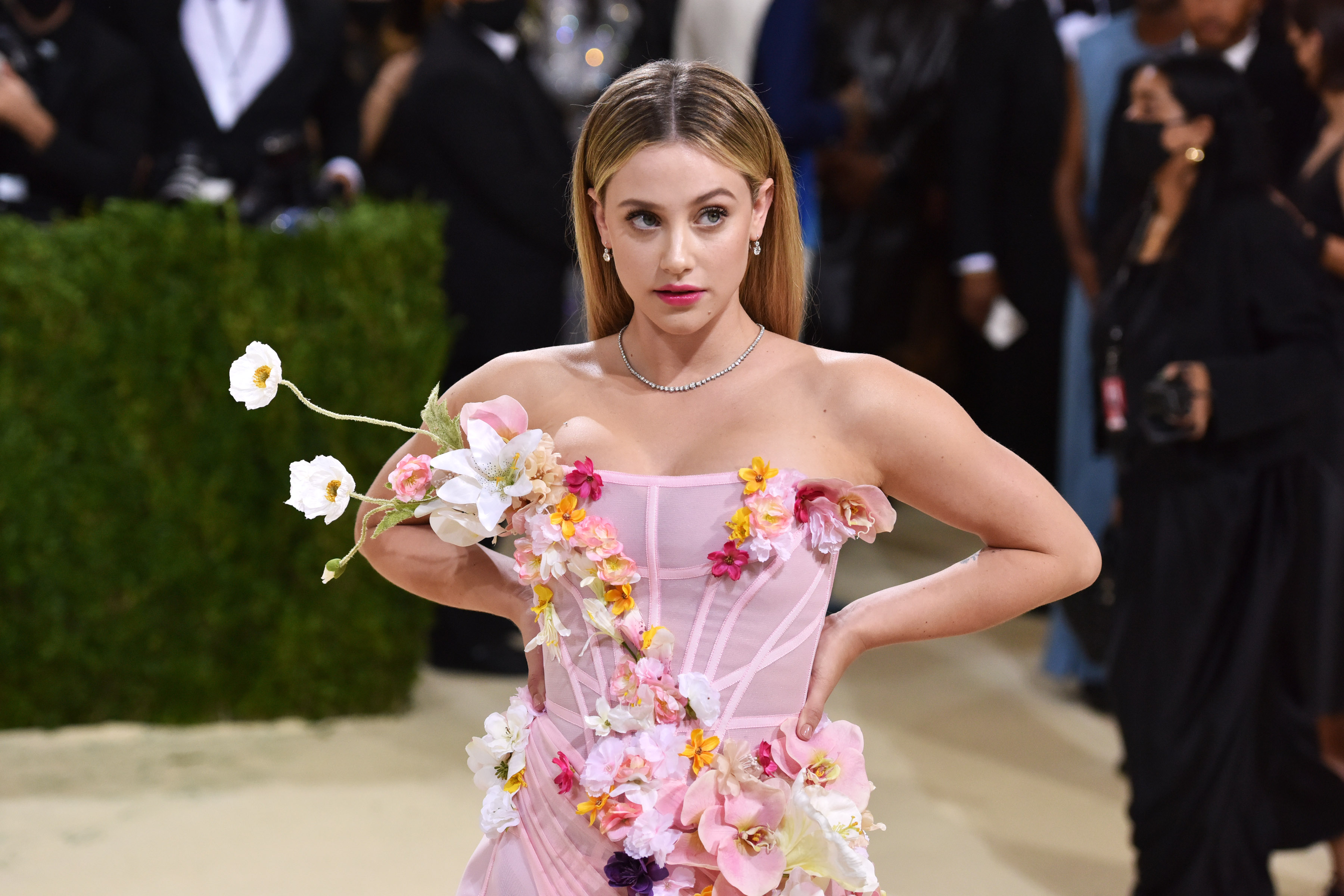 Lili Reinhart at the Met Gala in 2021 in New York | Source: Getty Images