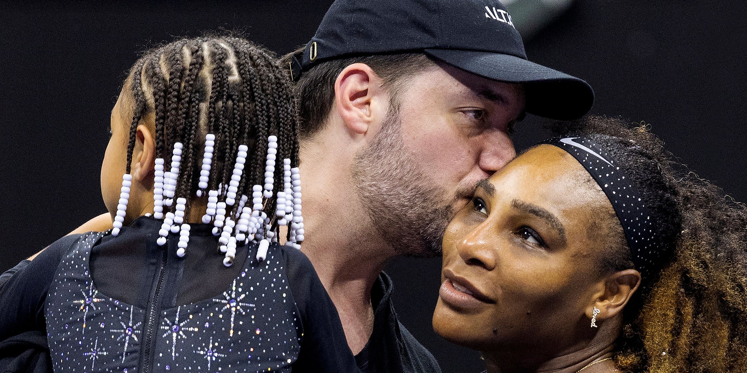 Alexis Ohanian, Olympia Ohanian Jr., and Serena Williams, 2022 | Source: Getty Images