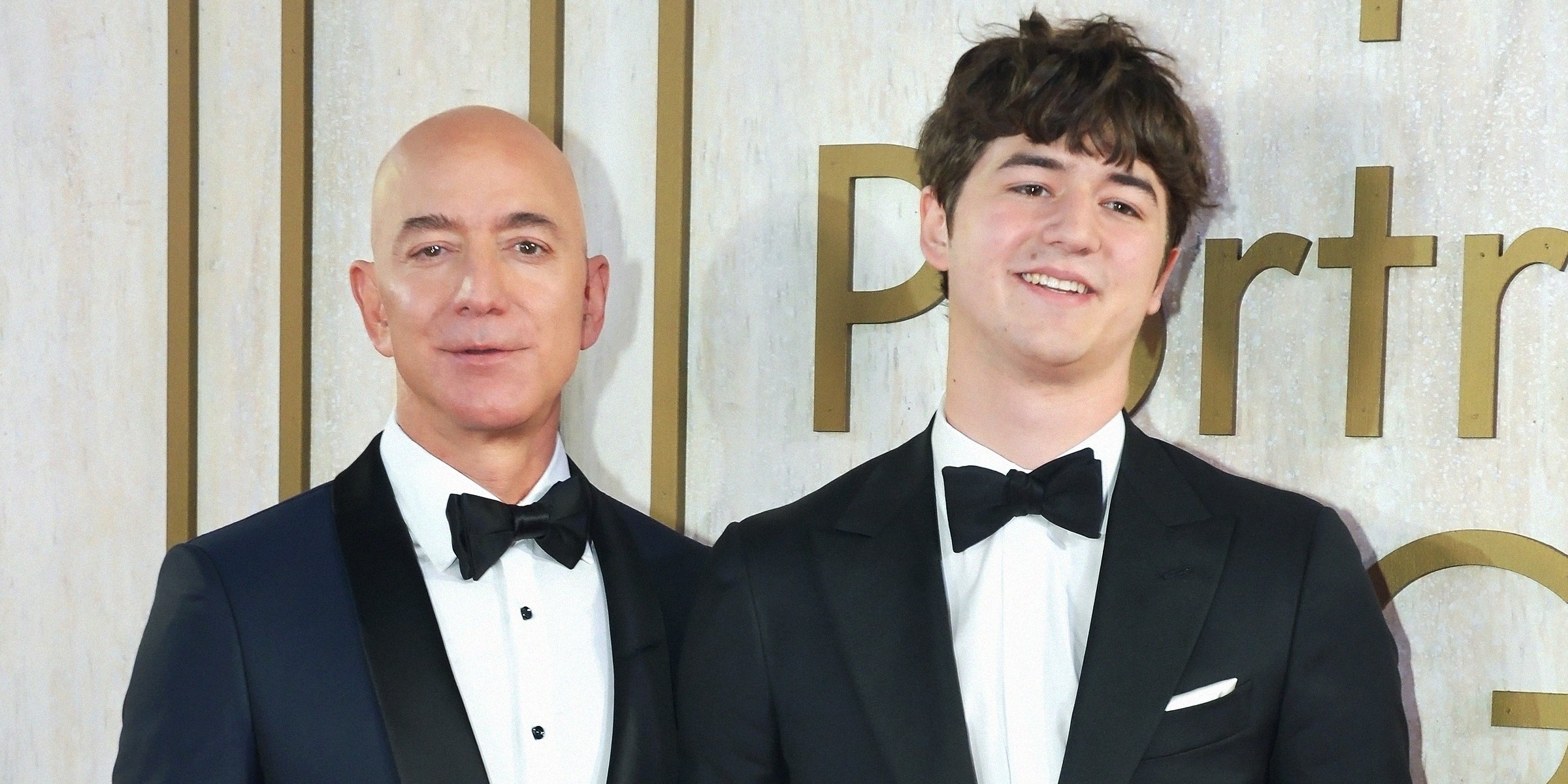 Jeff Bezos & and son Preston | Source: Getty Images