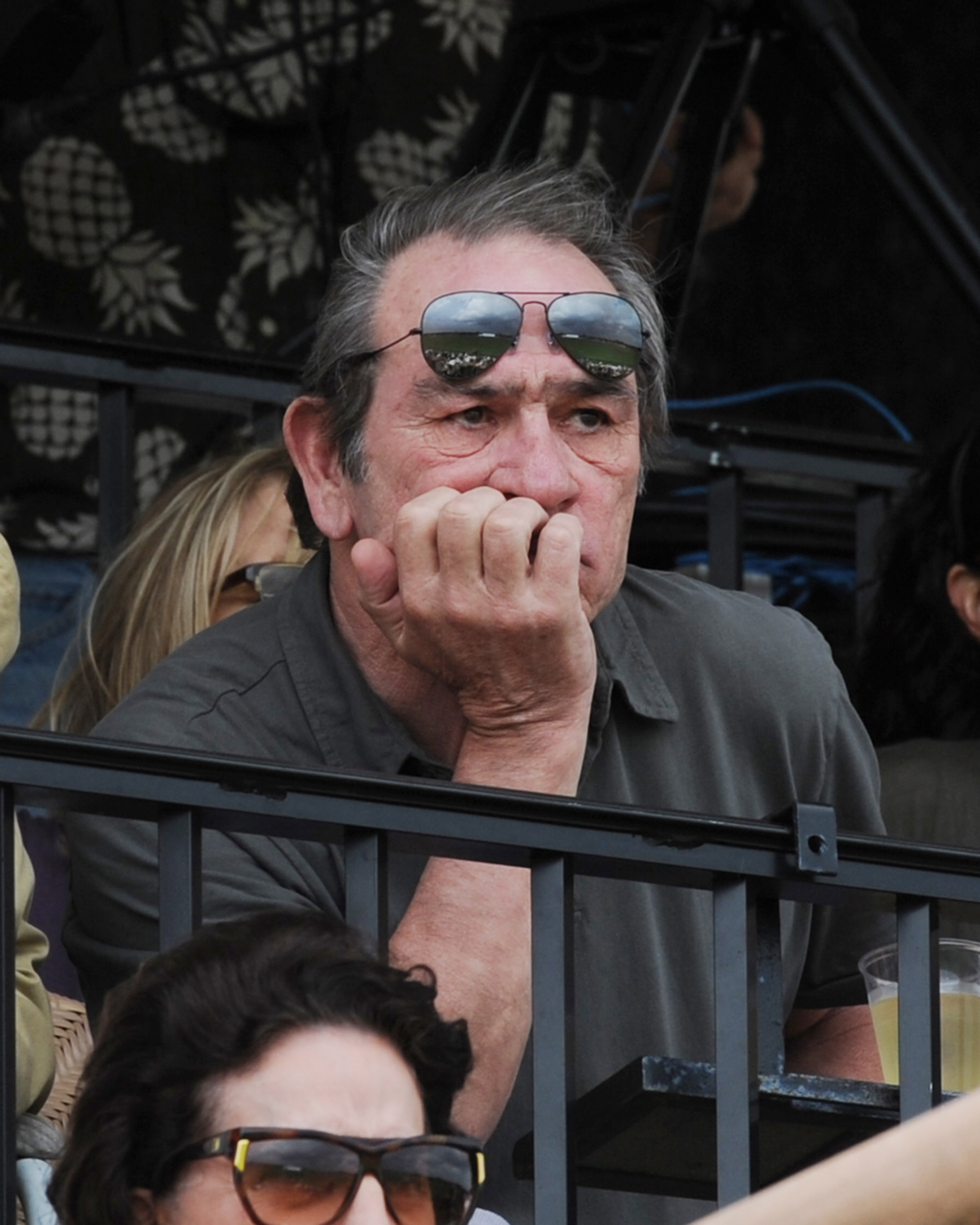 Tommy Lee Jones spotted at Palm Beach International Polo Club on March 21, 2010, in Wellington, Florida. | Source: Getty Images