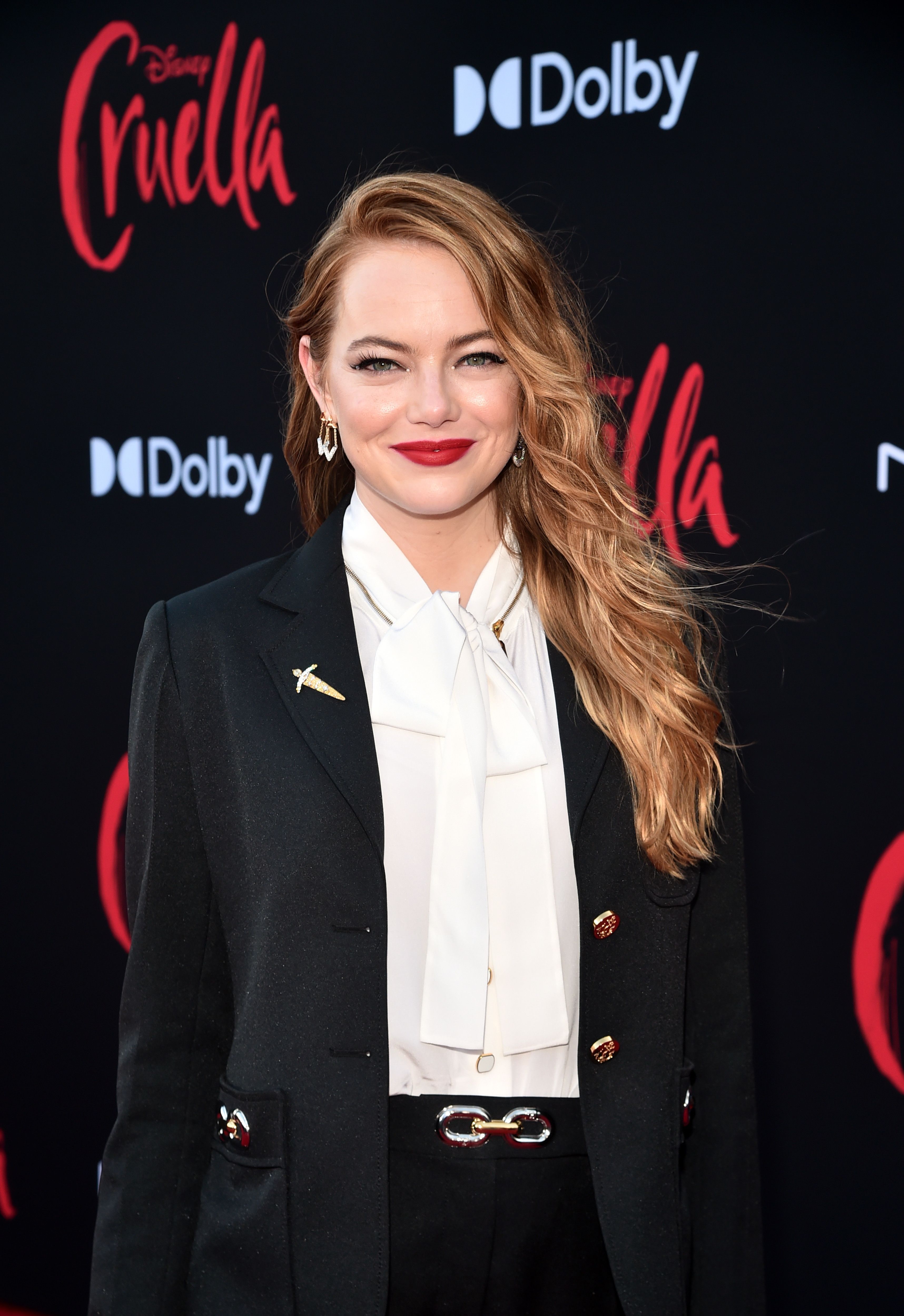 Emma Stone at the premiere of "Cruella" on May 18, 2021, in Los Angeles, California. | Source: Getty Images