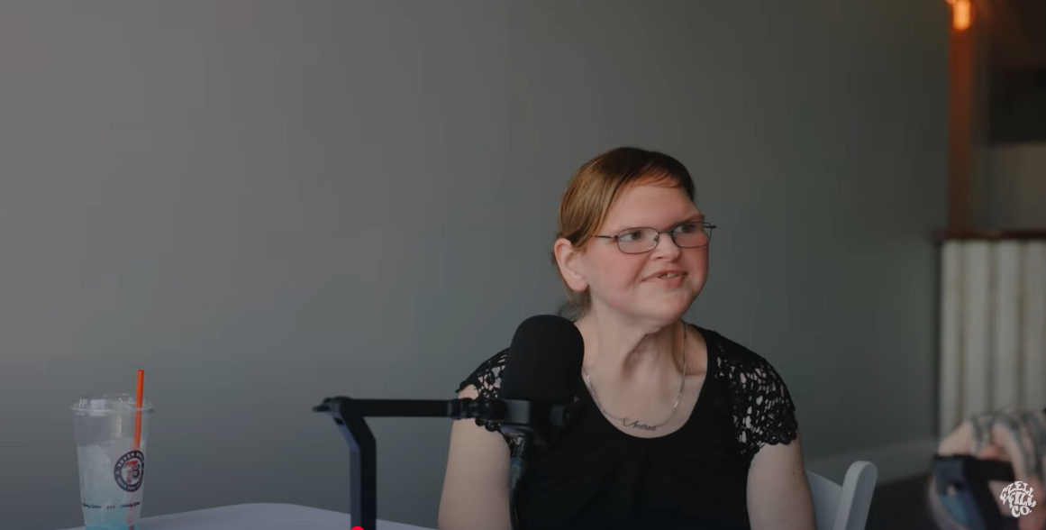 Tammy Slaton talks about her fiancee during her interview on Creative Chaos, from a video post dated June 24, 2025 | Source: YouTube/EzellFilmCompany