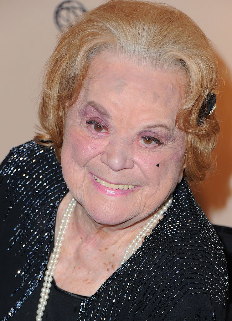 Rose Marie attends at The Academy Of Television Arts & Sciences Presents "An Evening Honoring Carl Reiner." Source: Getty Images