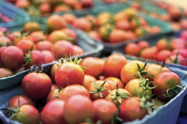 Several crates of tomatoes | Photo: Pixabay